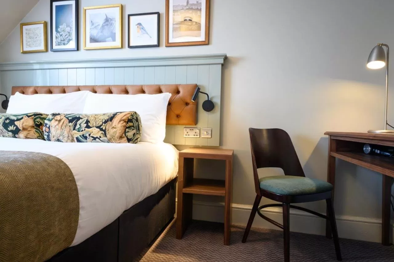 Bed in The St George and Dragon by Innkeeper's Collection