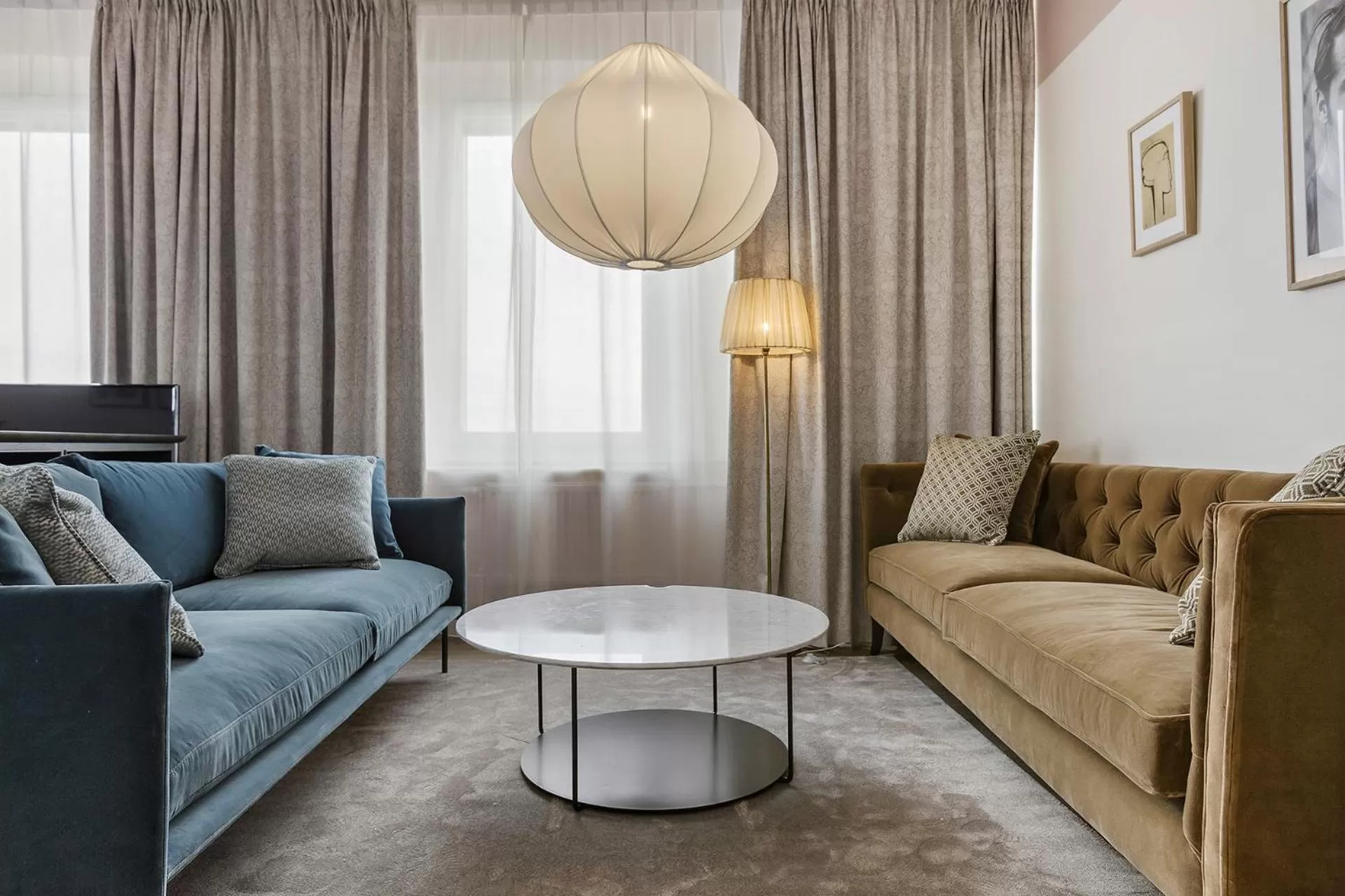 Seating area in Hotel Giò; BW Signature Collection