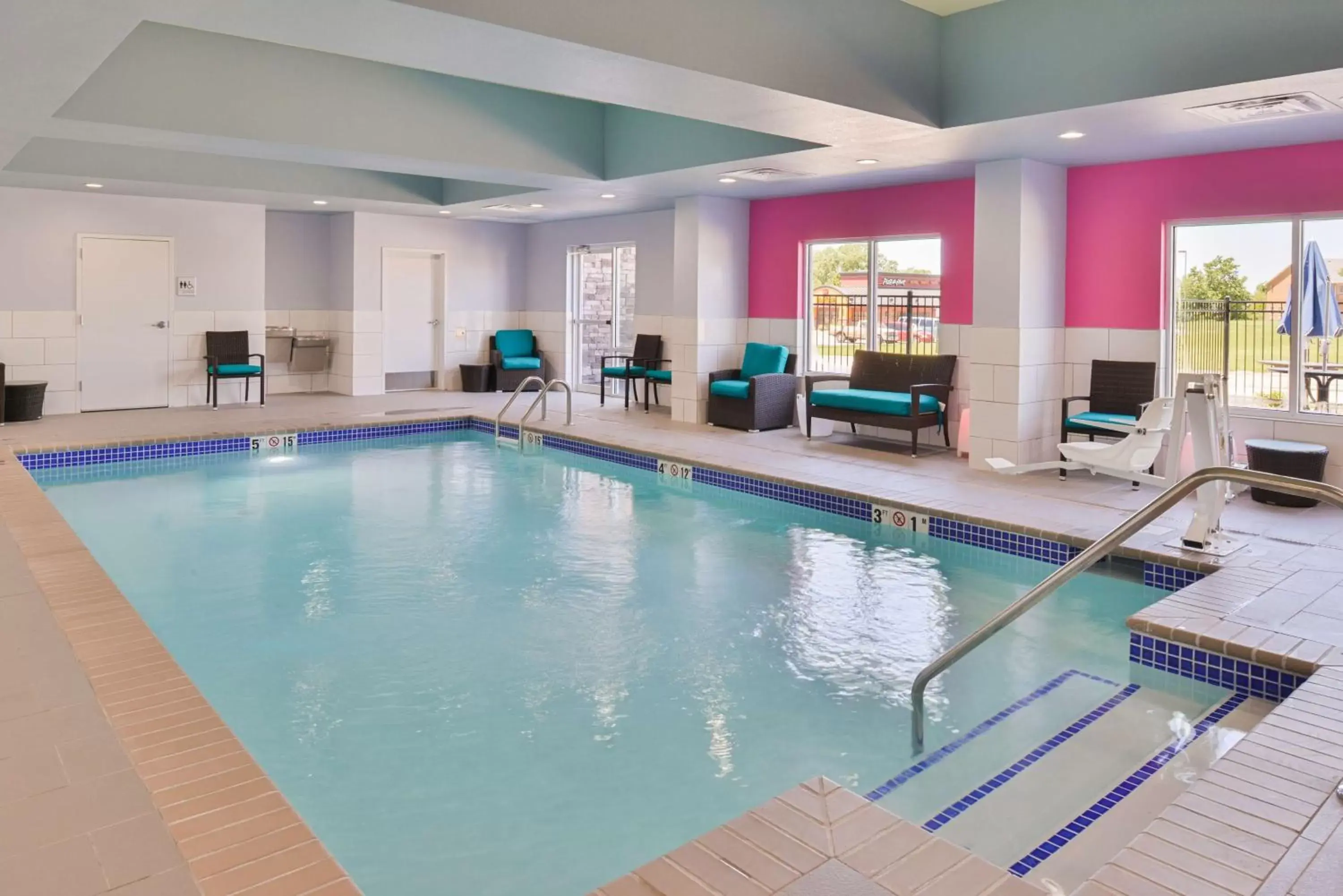 Pool view, Swimming Pool in Hampton Inn Emporia, KS