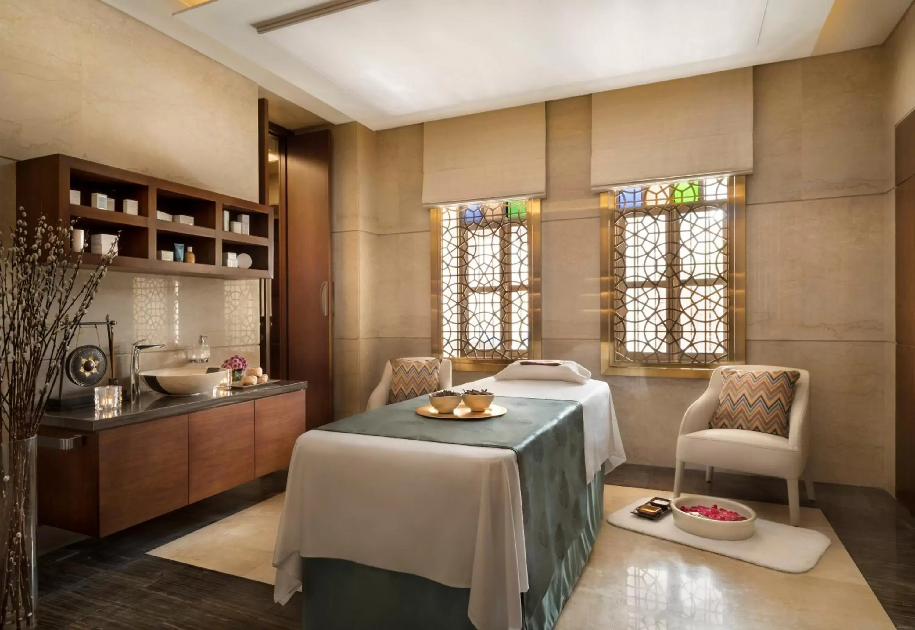 Spa and wellness centre/facilities, Restaurant/Places to Eat in Souq Al Wakra Hotel Qatar By Tivoli