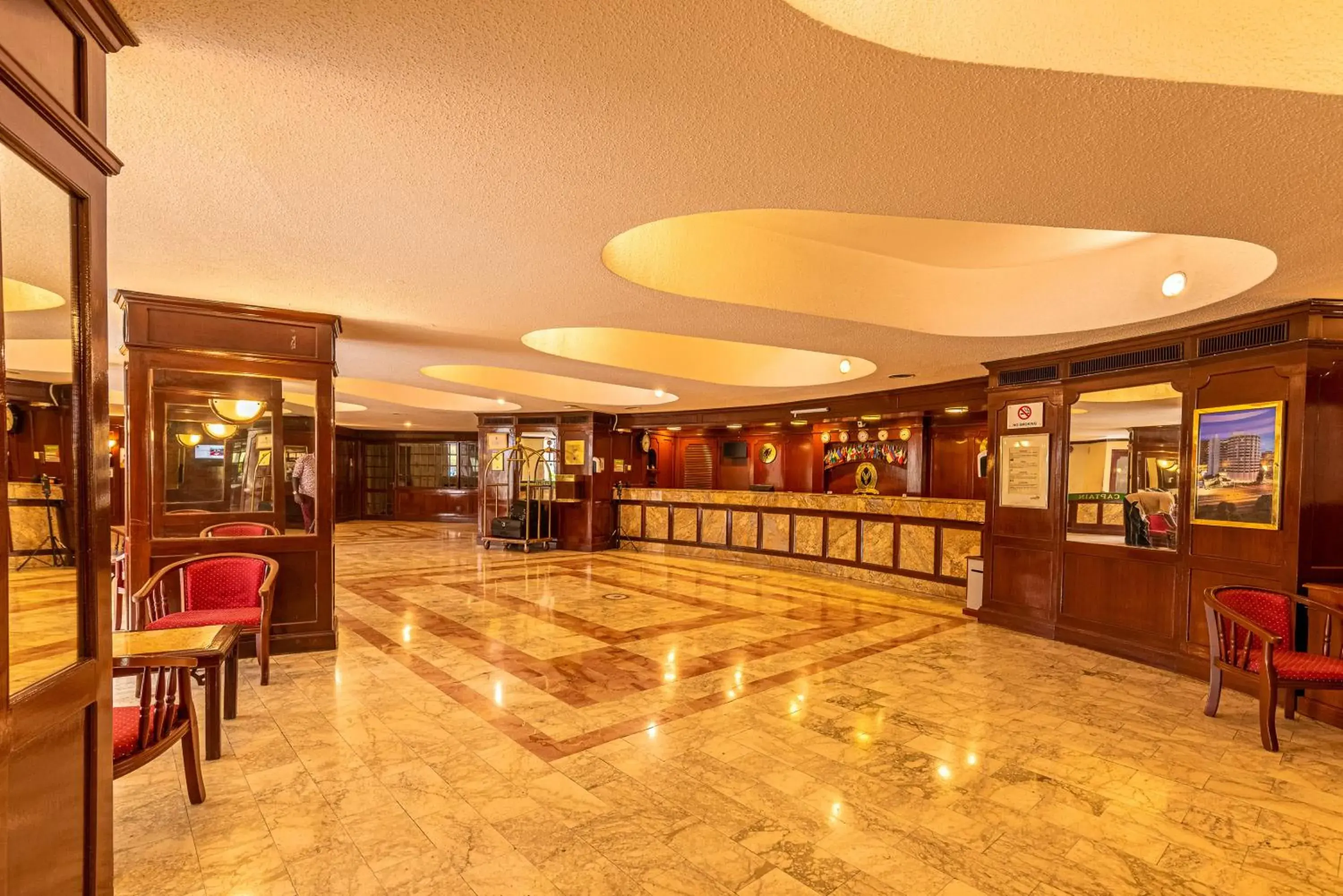 Lobby or reception, Lobby/Reception in Nairobi Safari Club