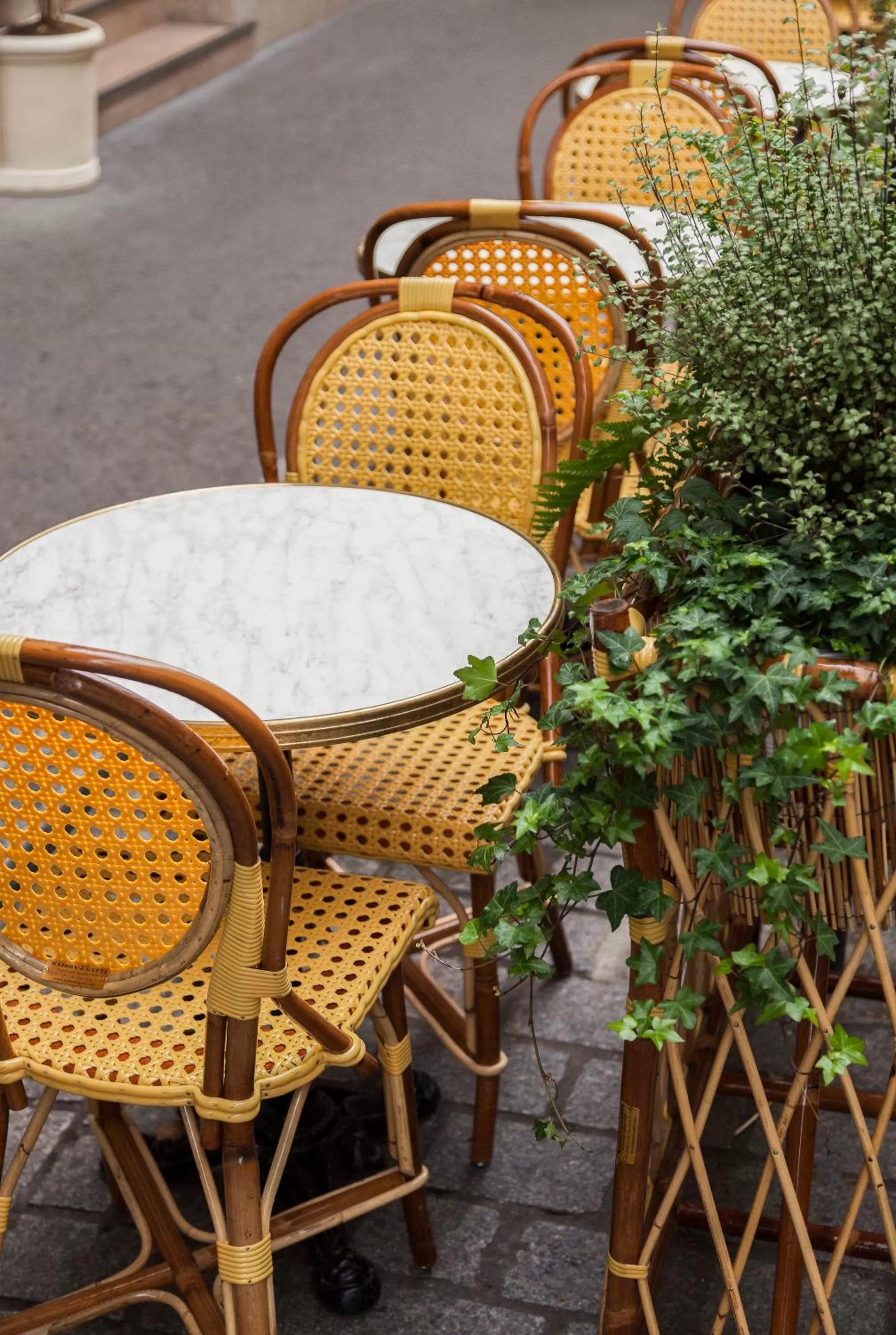 Patio in Monsieur Cadet Hotel & Spa