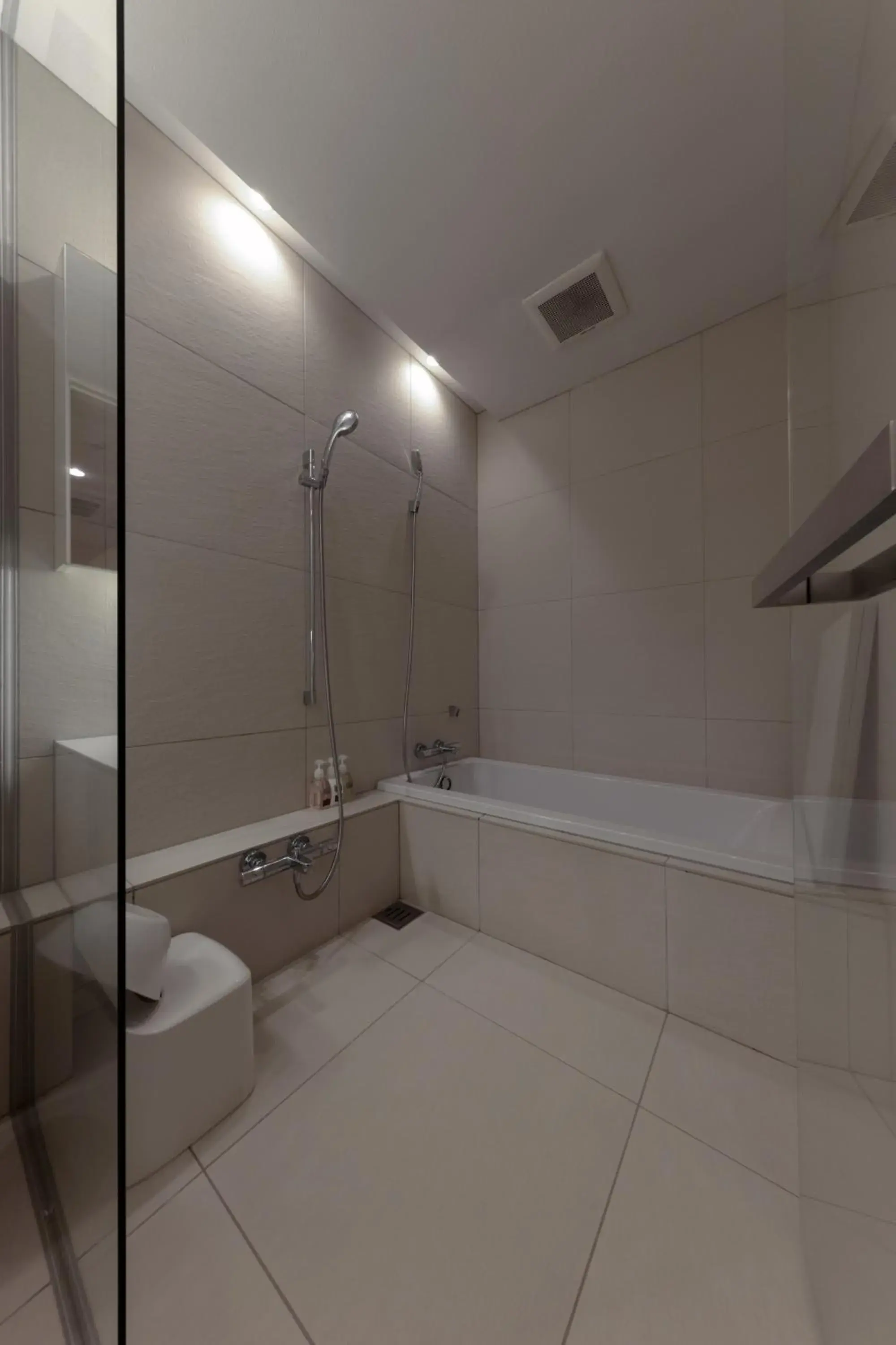 Bathroom in Furano Natulux Hotel