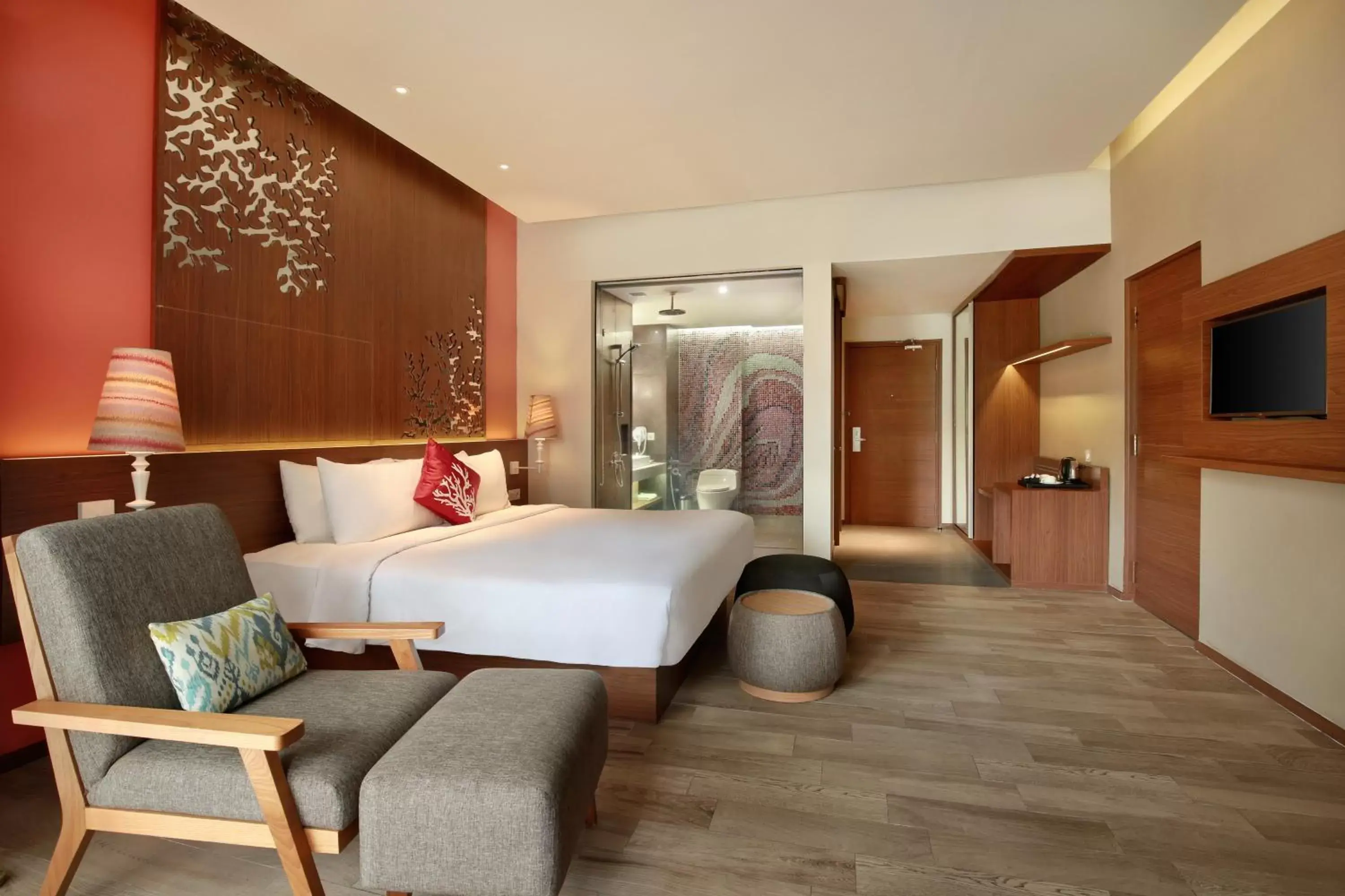 Deluxe Double Room with Garden Terrace in Mercure Manado Tateli Resort and Convention