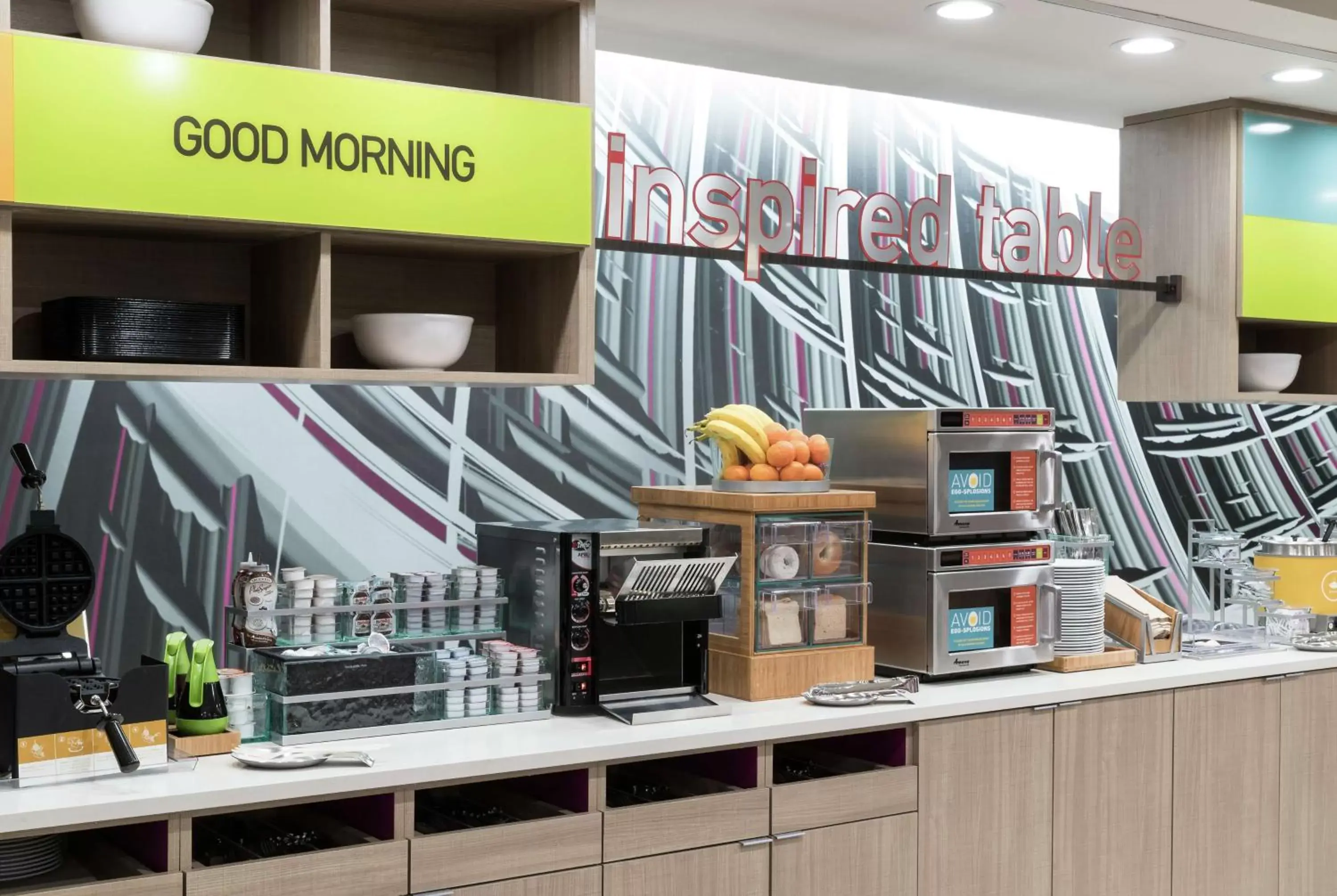 Breakfast in Home2 Suites By Hilton Orlando Airport Breakfast in Home2 Suites By Hilton Orlando Airport