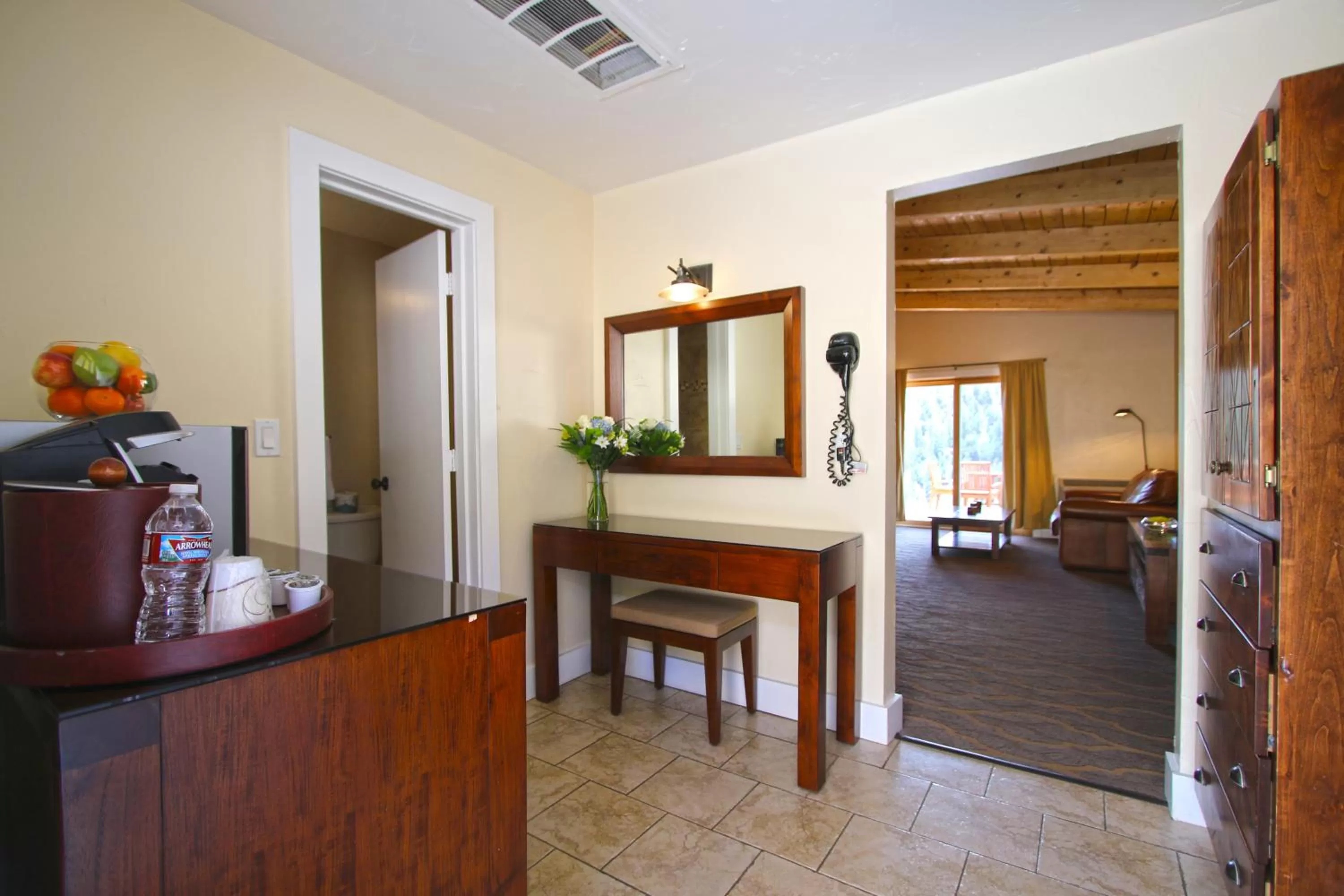 Bed in Mount Princeton Hot Springs Resort