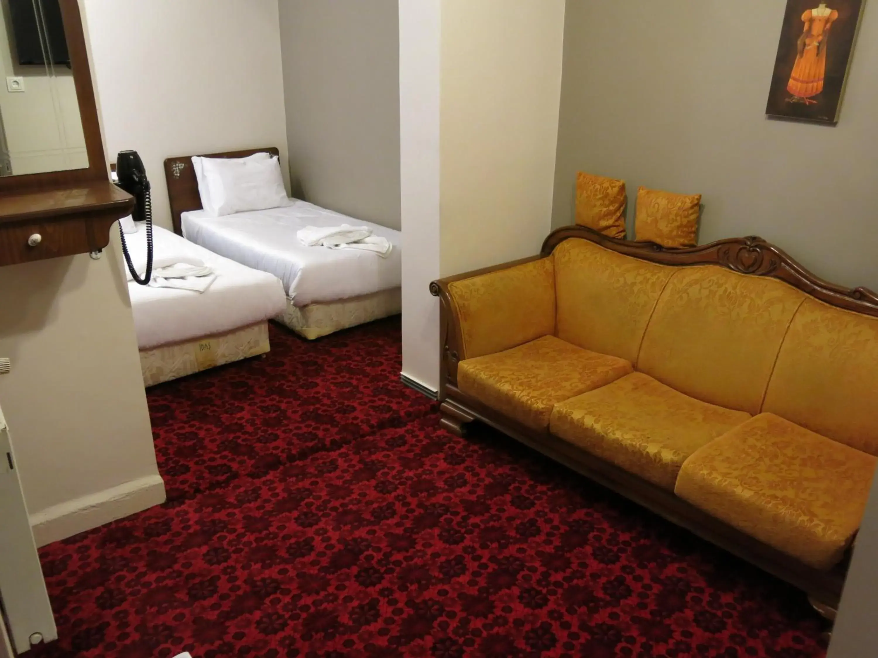 Bedroom in Hotel Sultanahmet