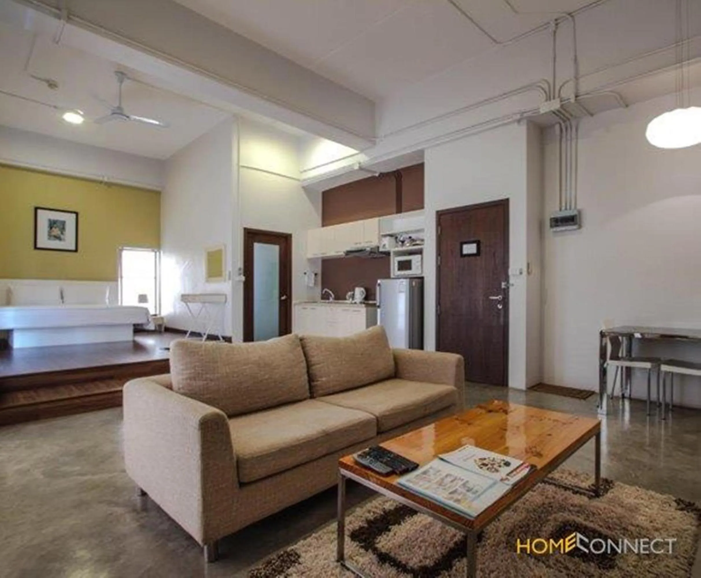 Living room, Bed in T Series Place Serviced Apartment