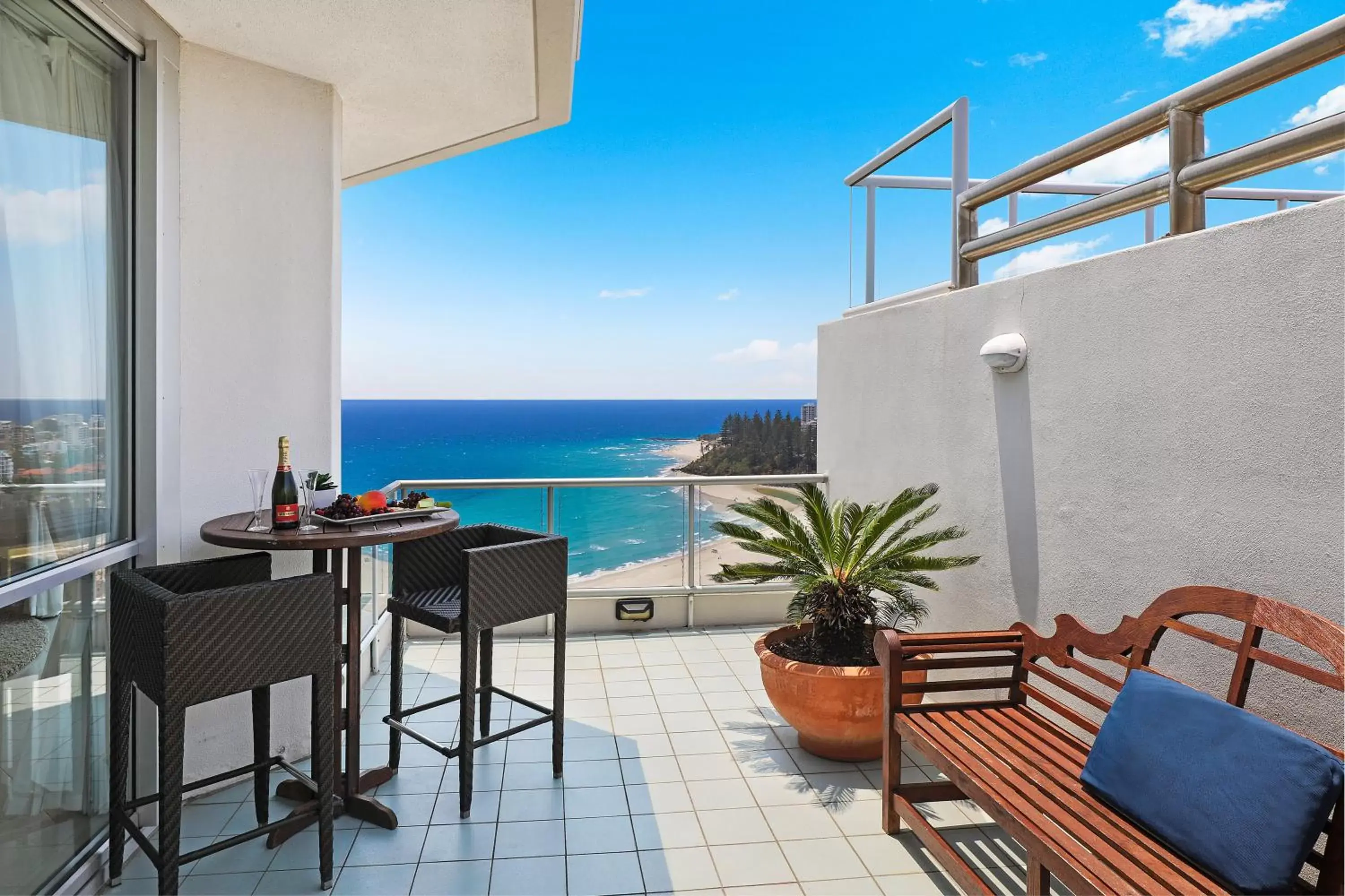 Balcony/Terrace in Points North Apartments