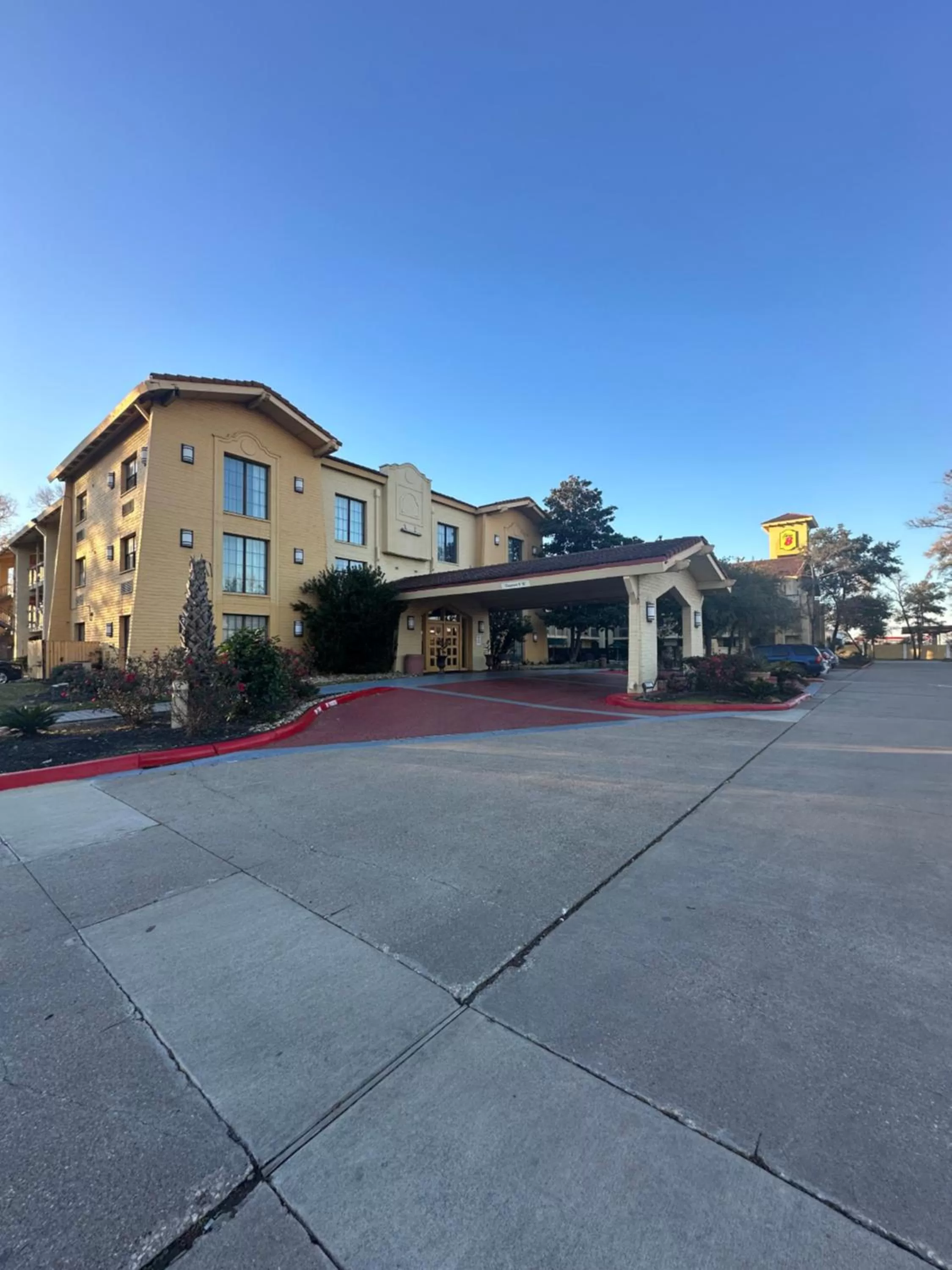 Property building in Super 8 by Wyndham The Woodlands North