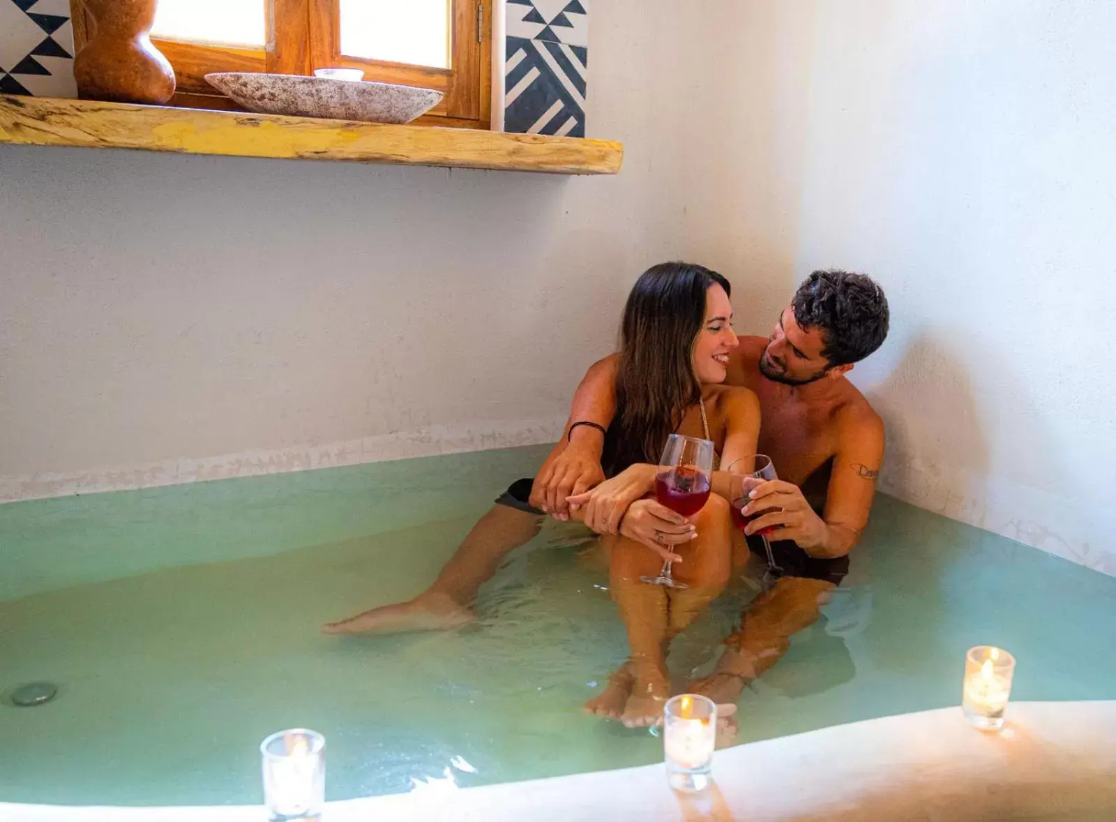 Bath, Family in The Yellow Nest Tulum