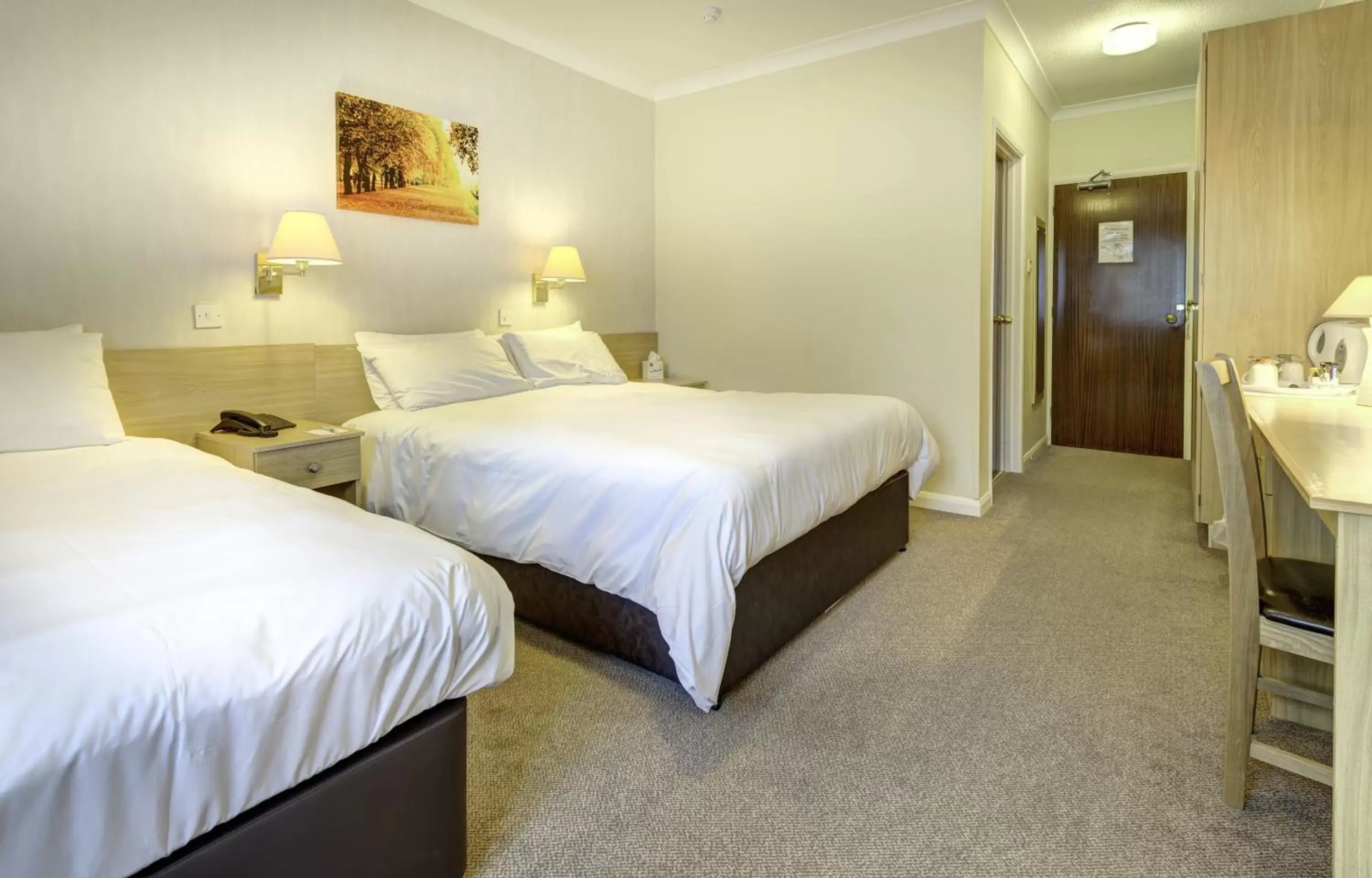 Bedroom, Bed in Best Western The Royal Chase Hotel Bedroom, Bed in Best Western The Royal Chase Hotel