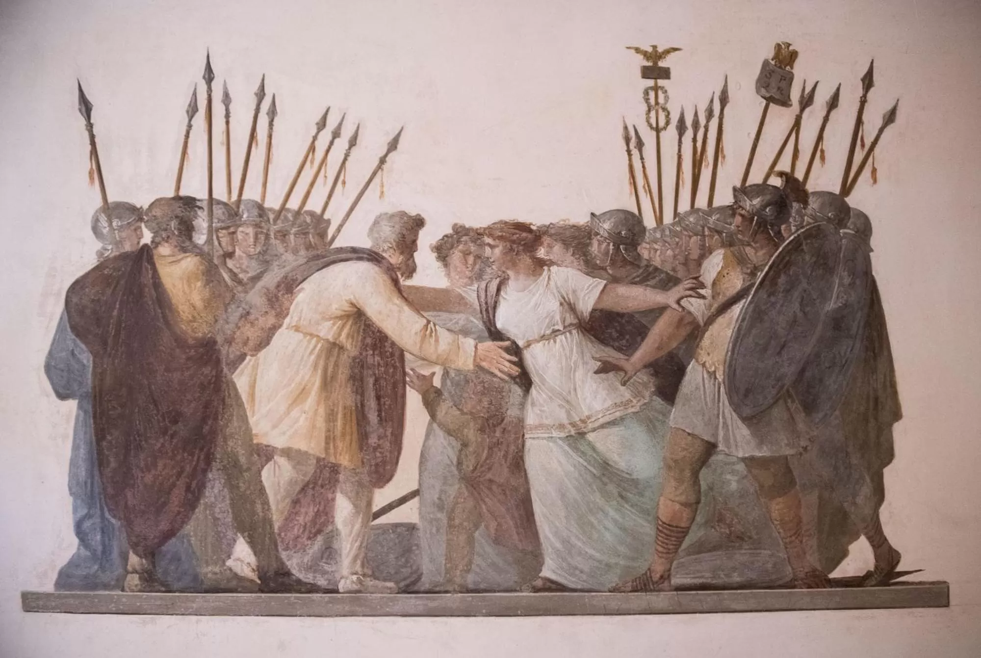 Decorative detail in Ca' Bonfadini Historic Experience