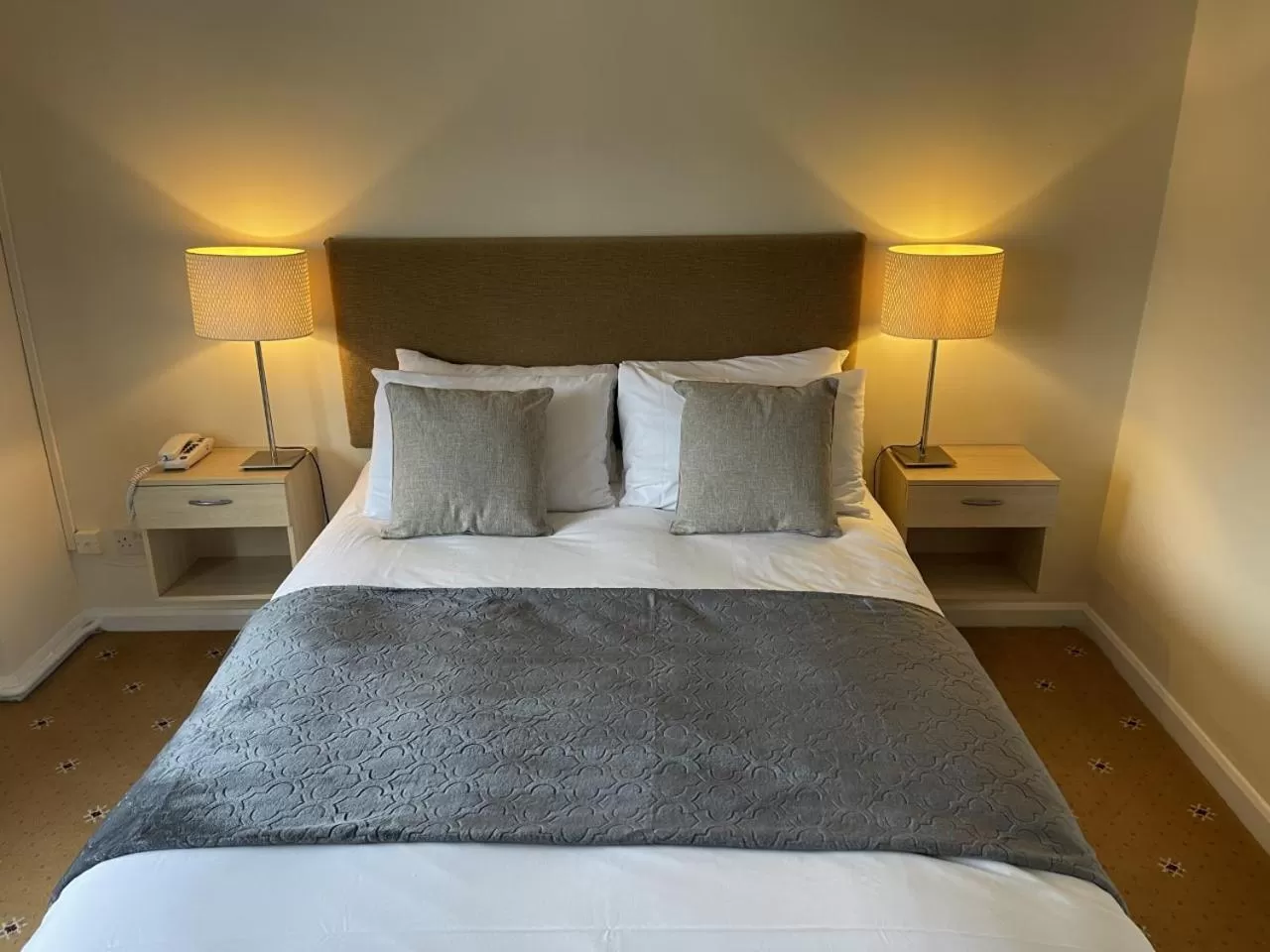 Bed in The Castle Hotel