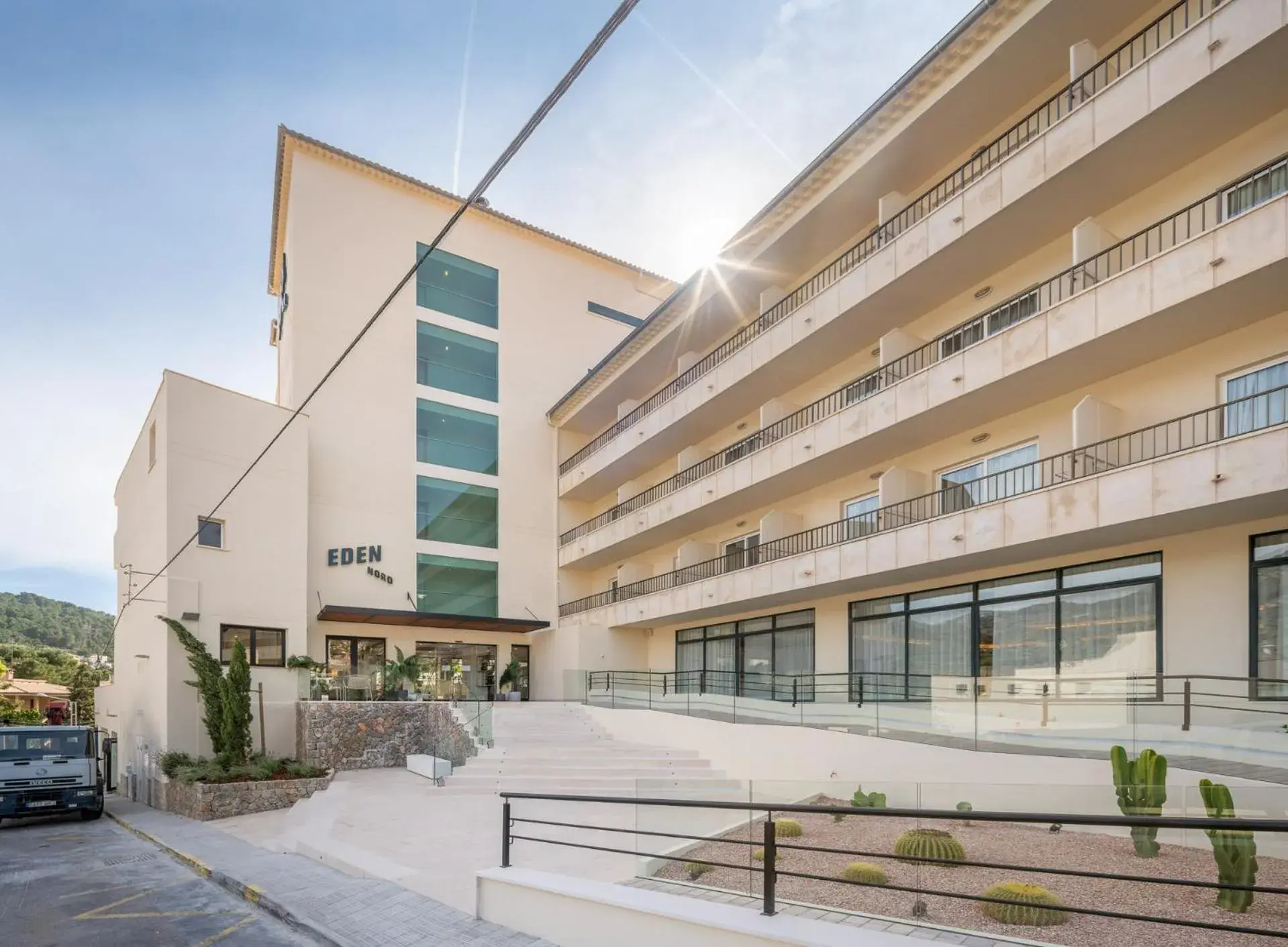 Property building in Hotel Eden Nord Soller Property building in Hotel Eden Nord Soller
