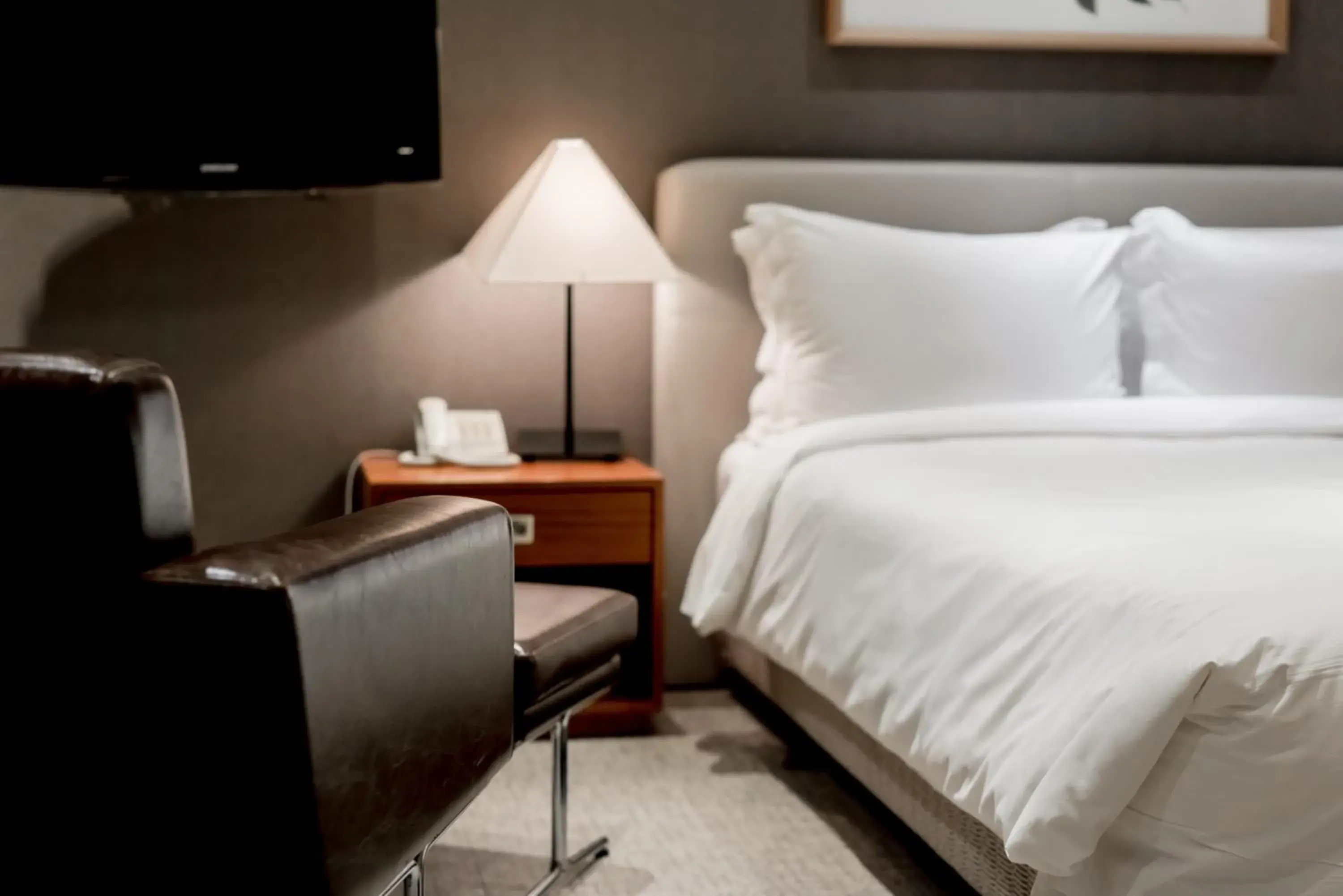 Bed in Oriens Hotel & Residences Myeongdong