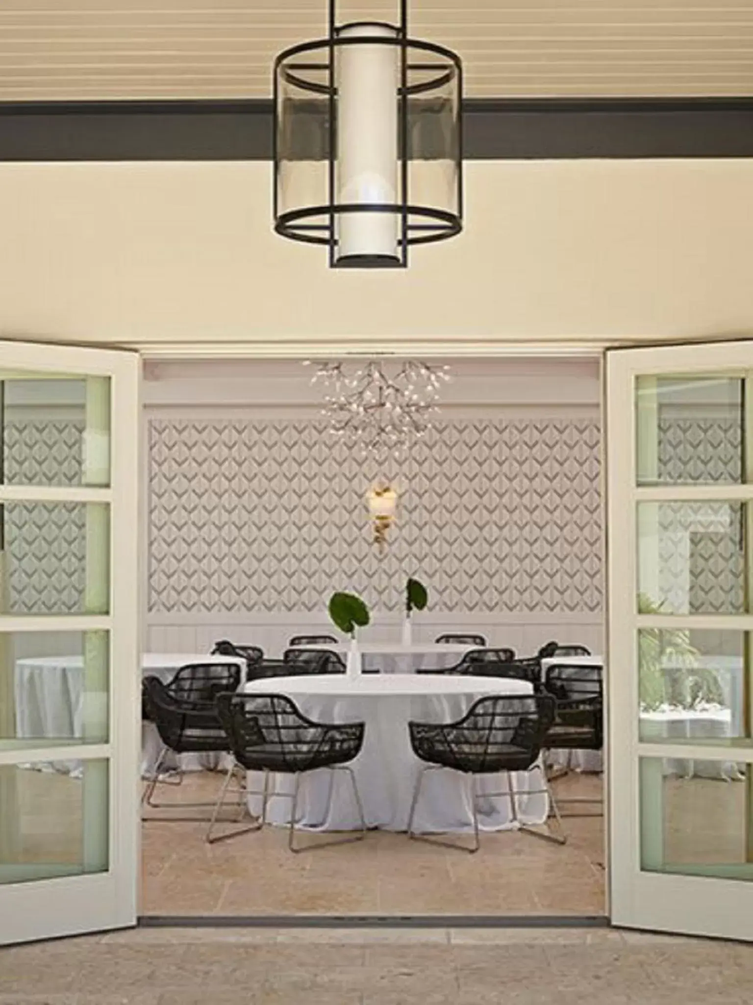 Dining area in The Island House