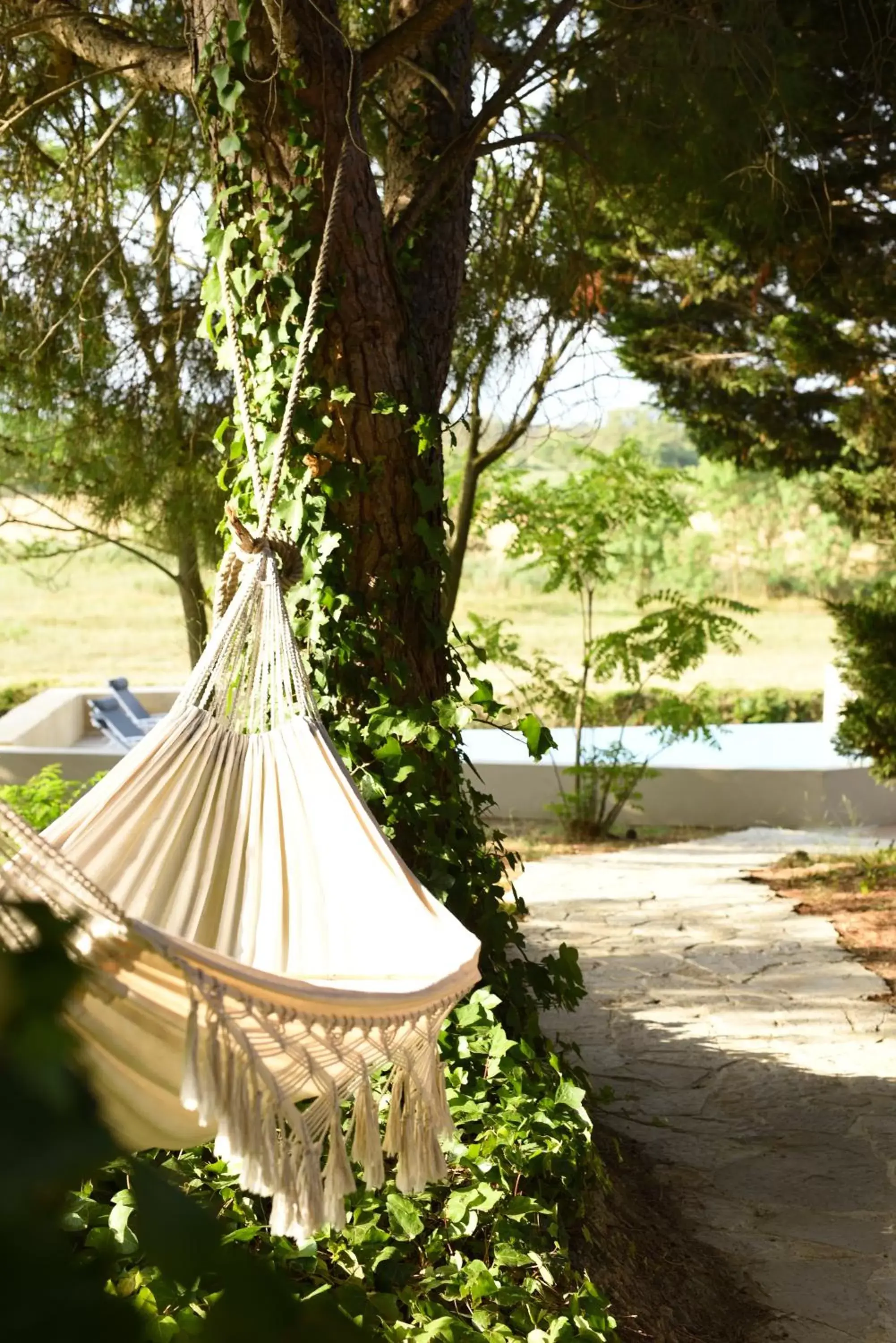 Garden in La Bergerie de l'etang