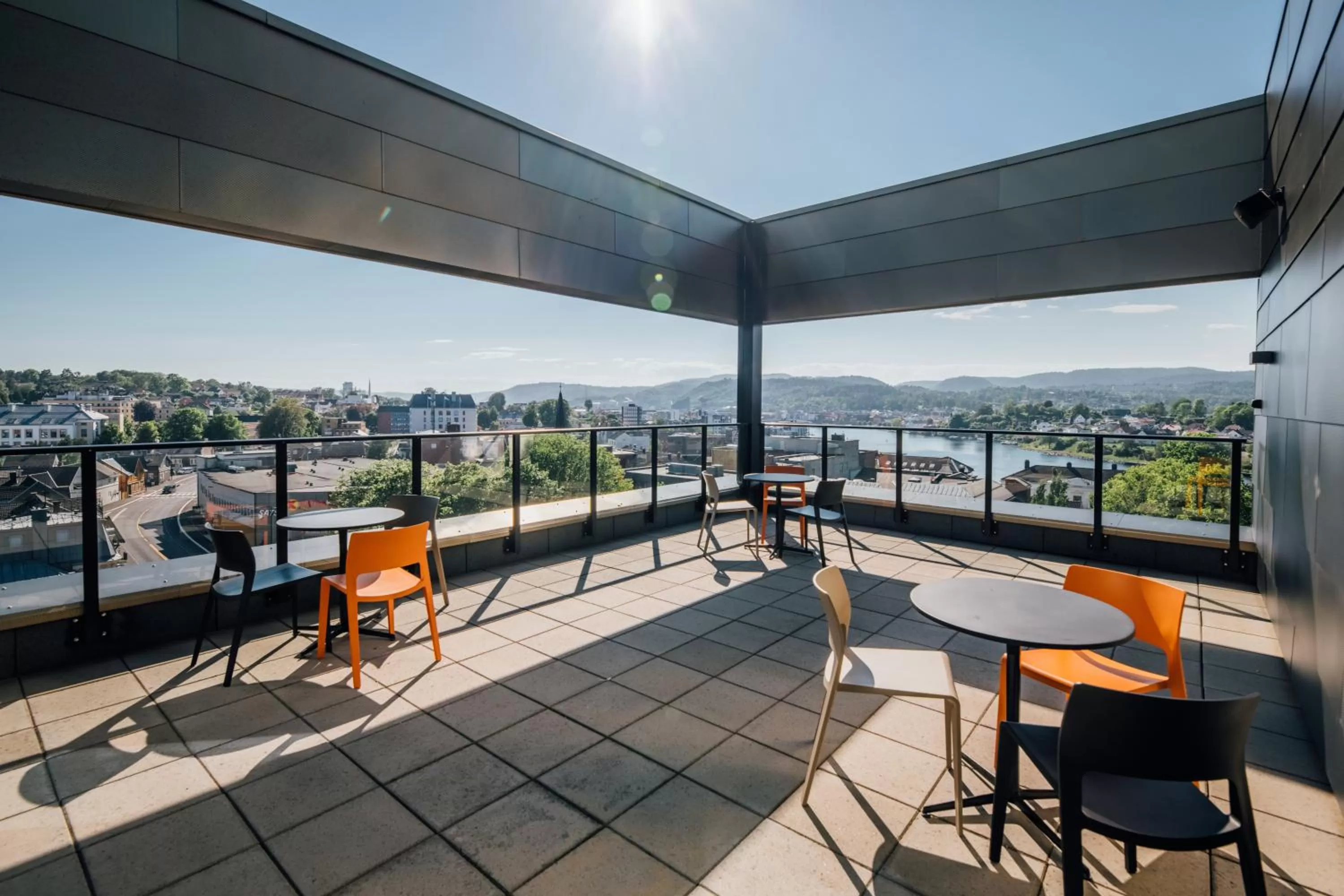 Balcony/Terrace in Comfort Hotel Porsgrunn