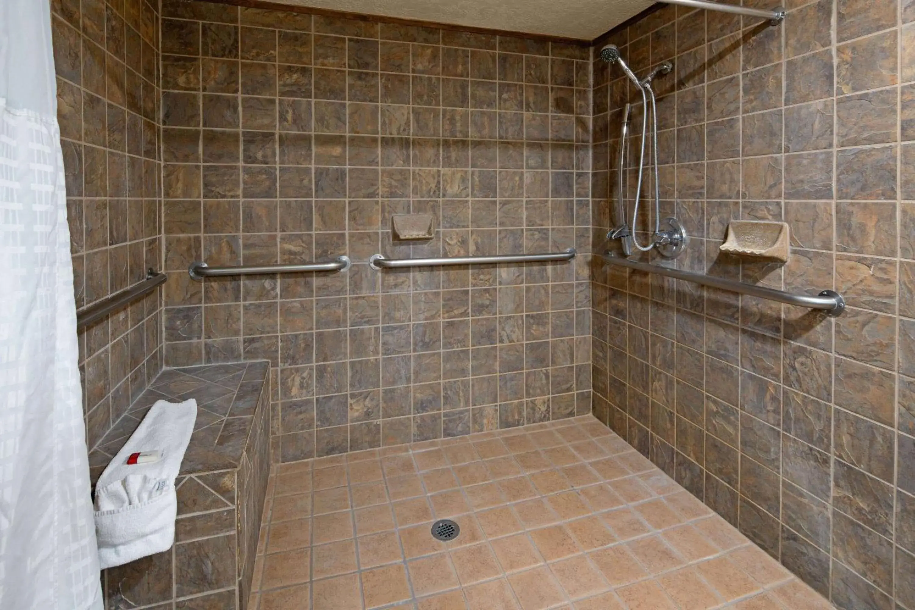 Shower, Bathroom in Howard Johnson by Wyndham Albuquerque Midtown