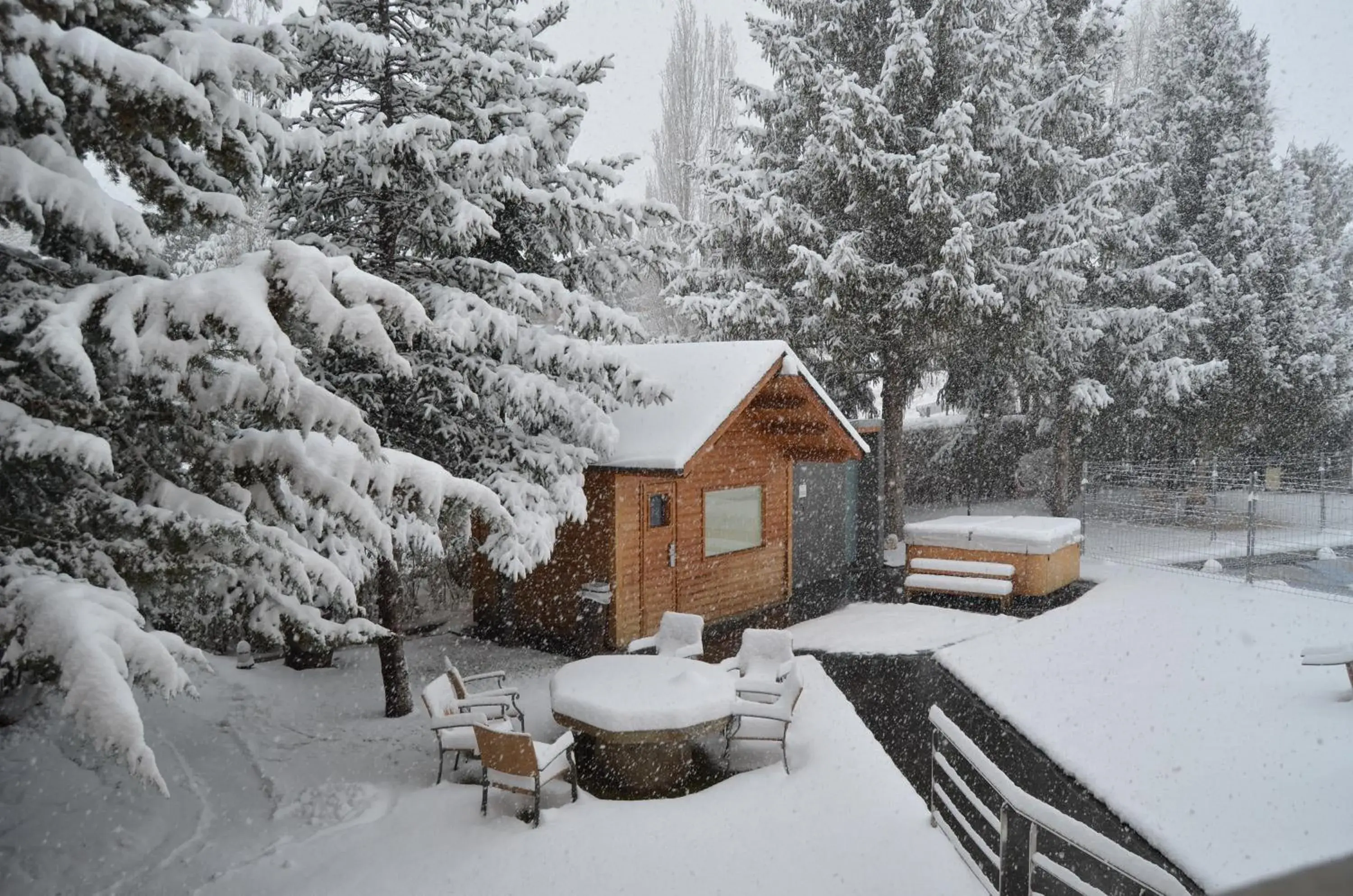 Winter in Hotel del Prado