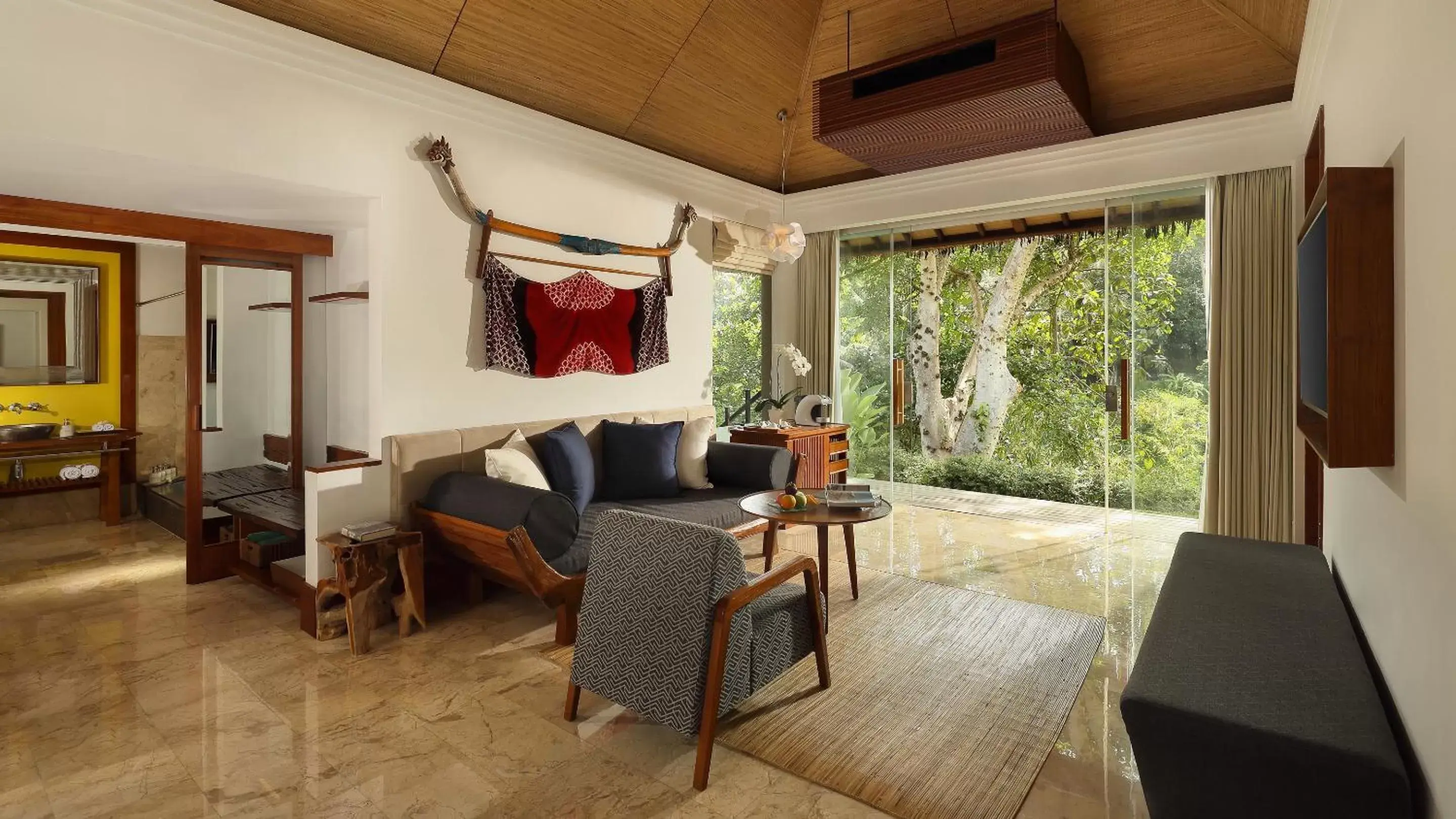 Living room, Seating Area in Maya Ubud Resort & Spa