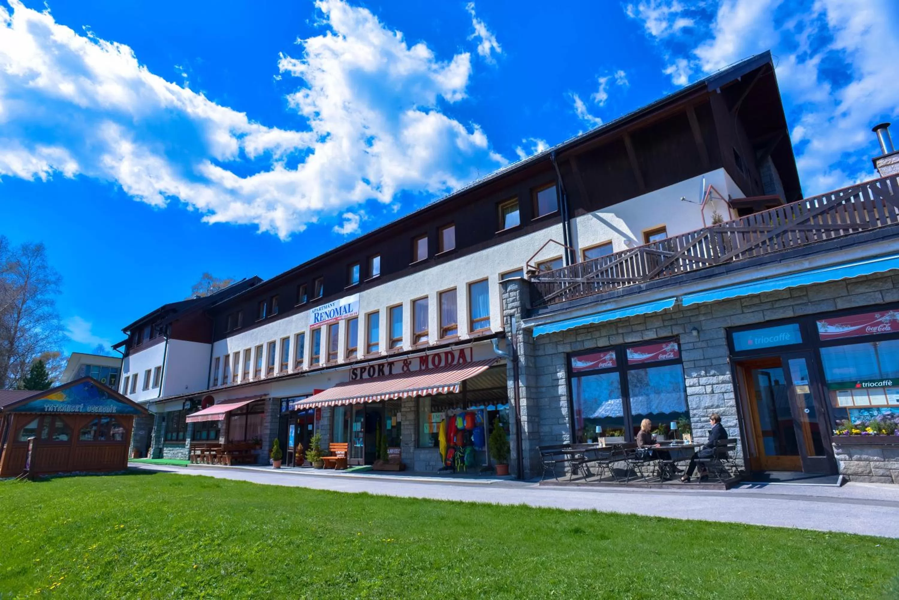 Facade/entrance, Property Building in Apartmány Renomal