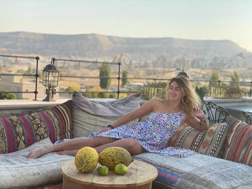 Balcony/Terrace in Caravanserai Inn Hotel