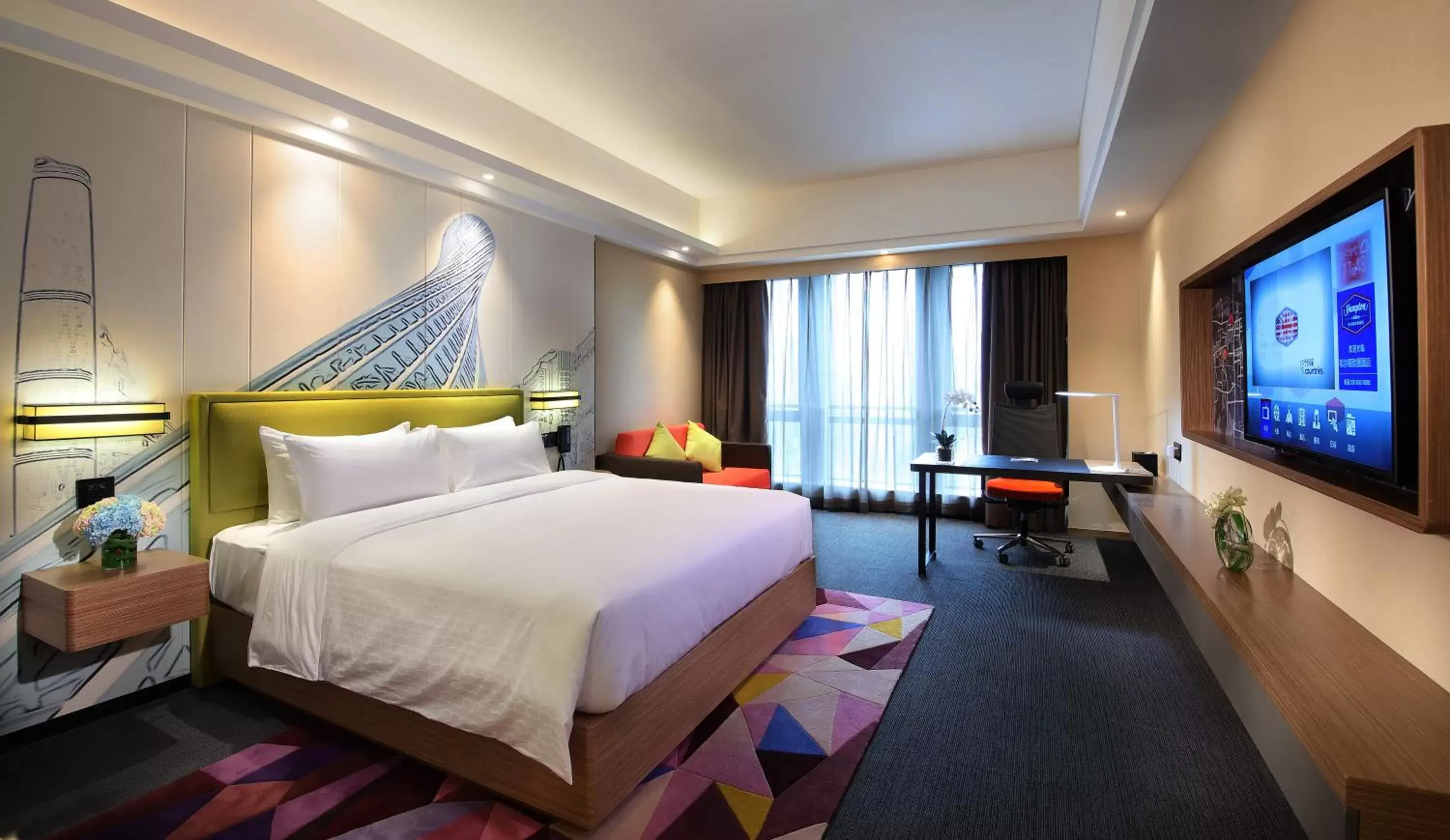 bunk bed in Hampton by Hilton Guangzhou Zhujiang New Town