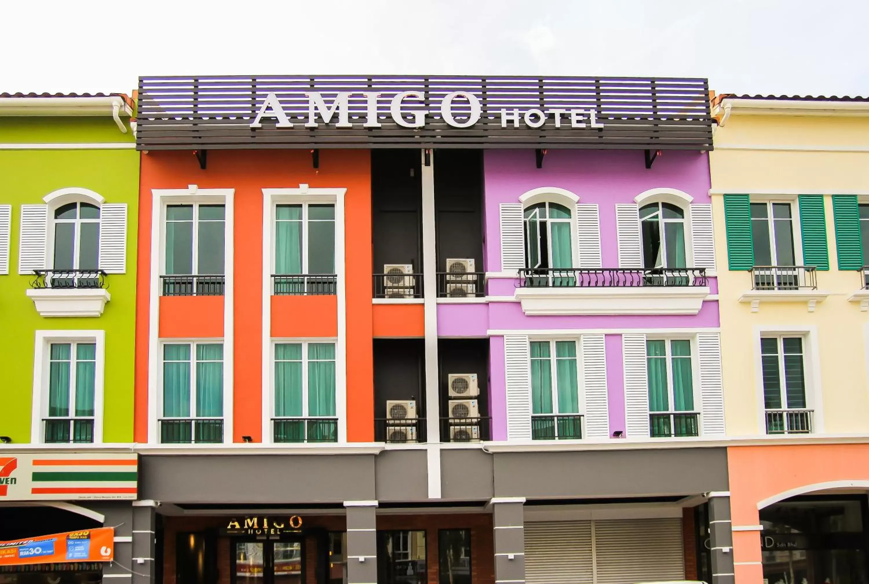 Property building in Amigo Hotel