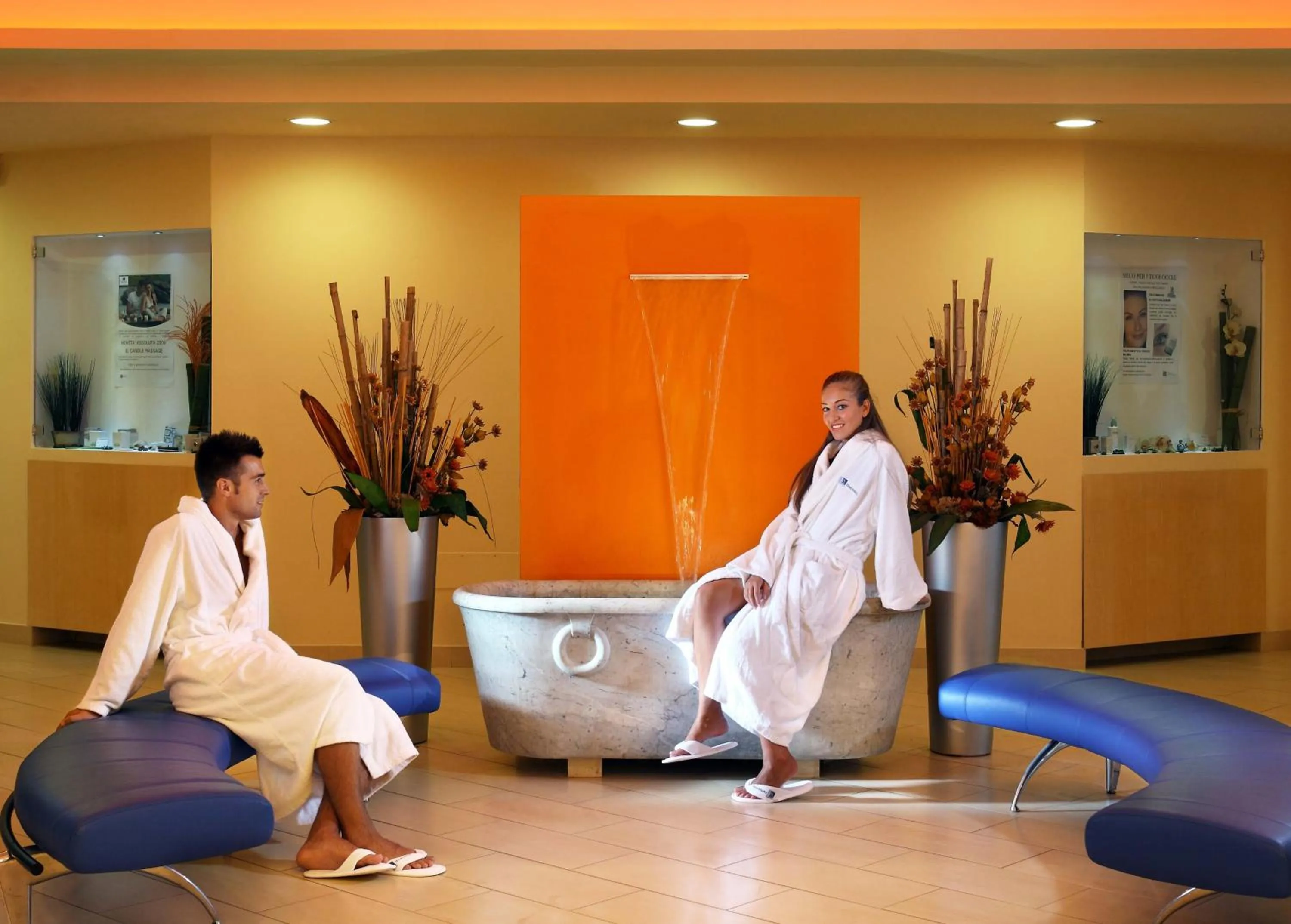 Fitness centre/facilities in Hotel Fontana Olente