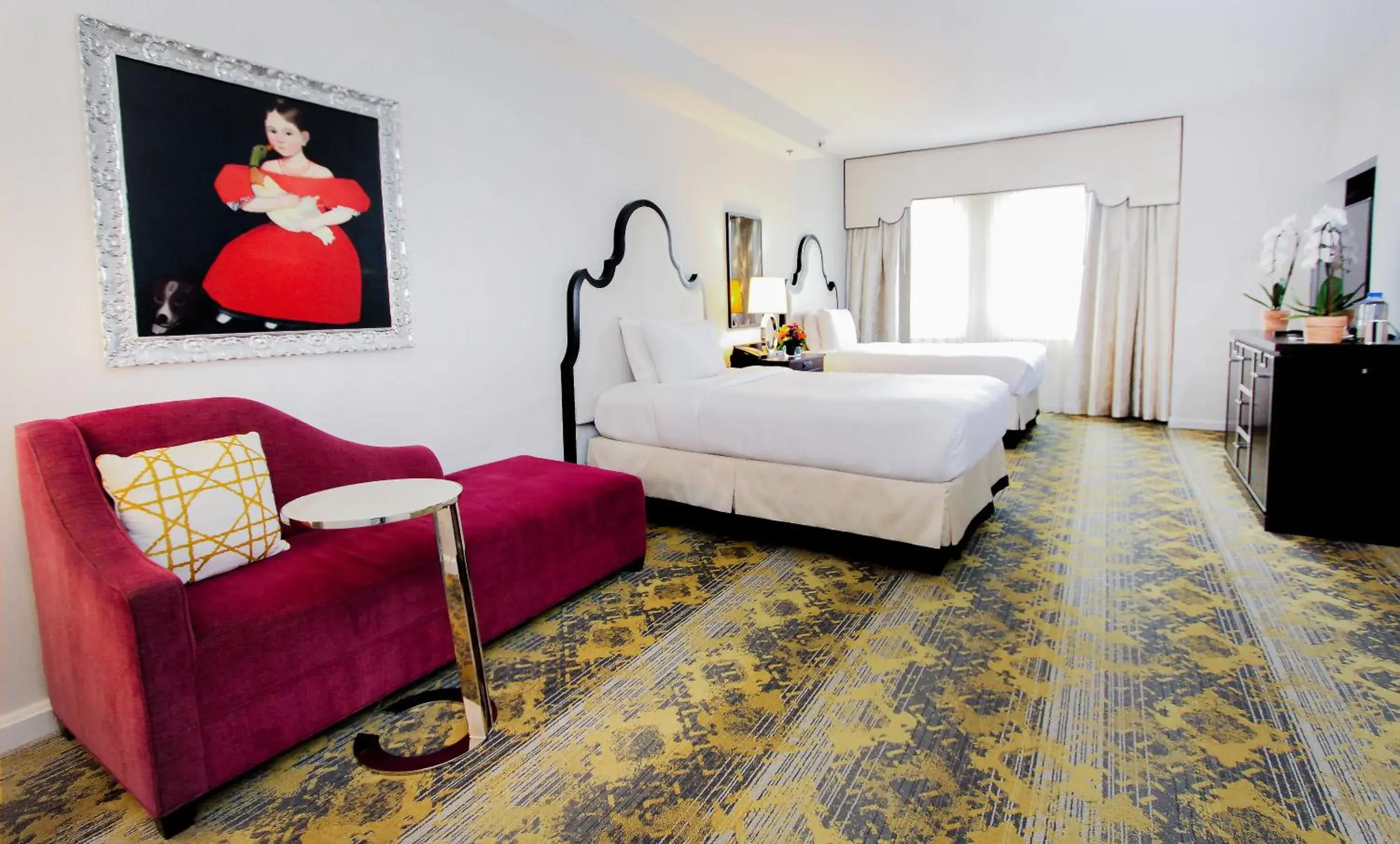 Bedroom in The Churchill Hotel Near Embassy Row