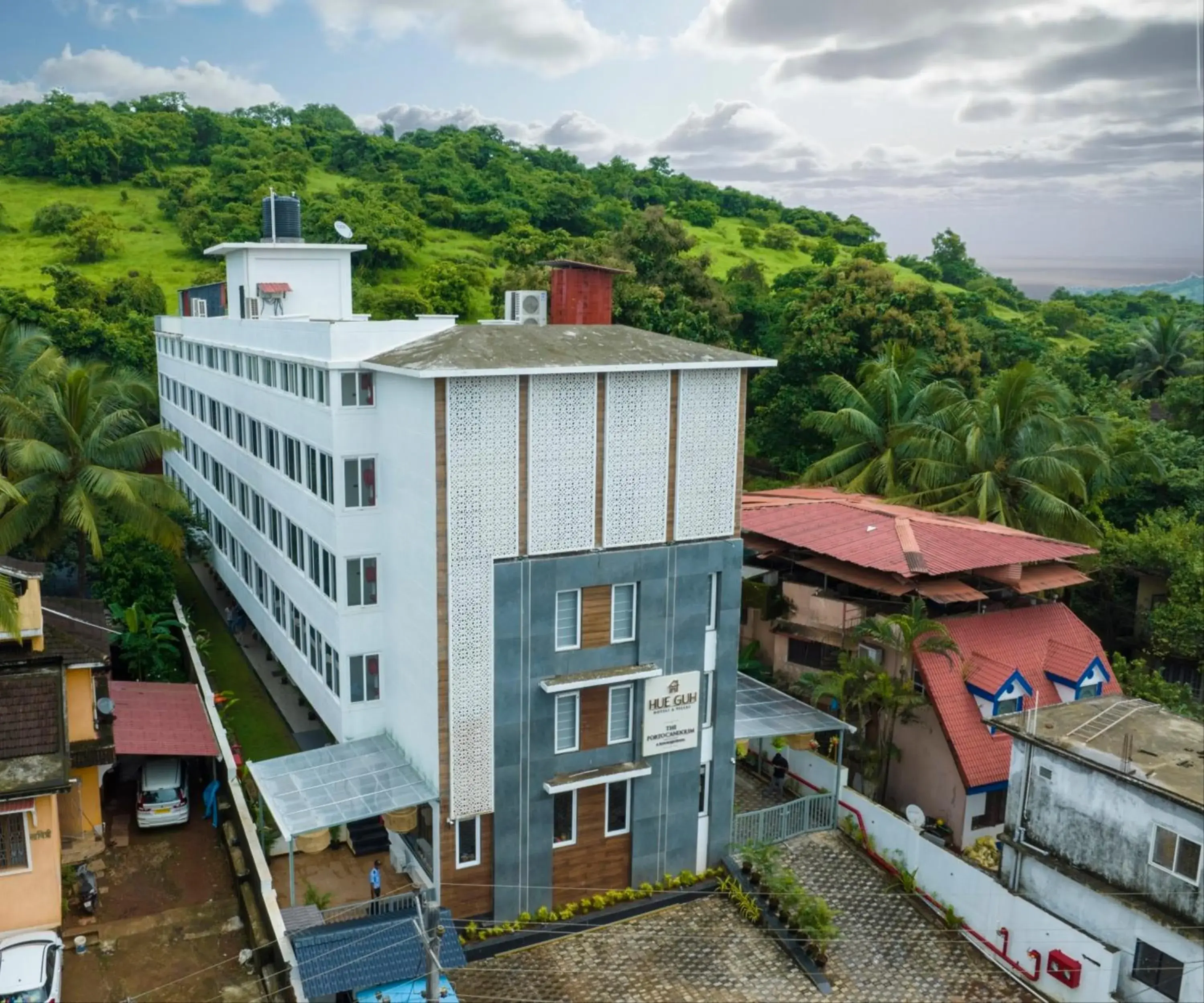 Property building, Bird's-eye View in HUE GUH The Porto Candolim