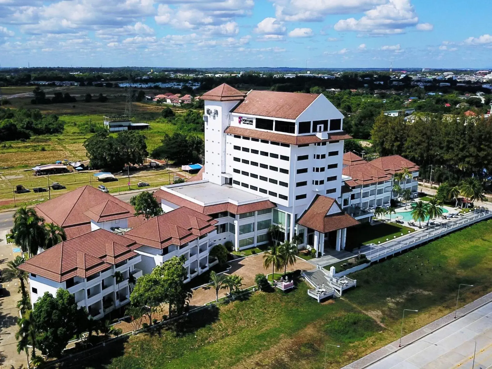 Property building, Bird's-eye View in Fortune River View Hotel Nakhon Phanom