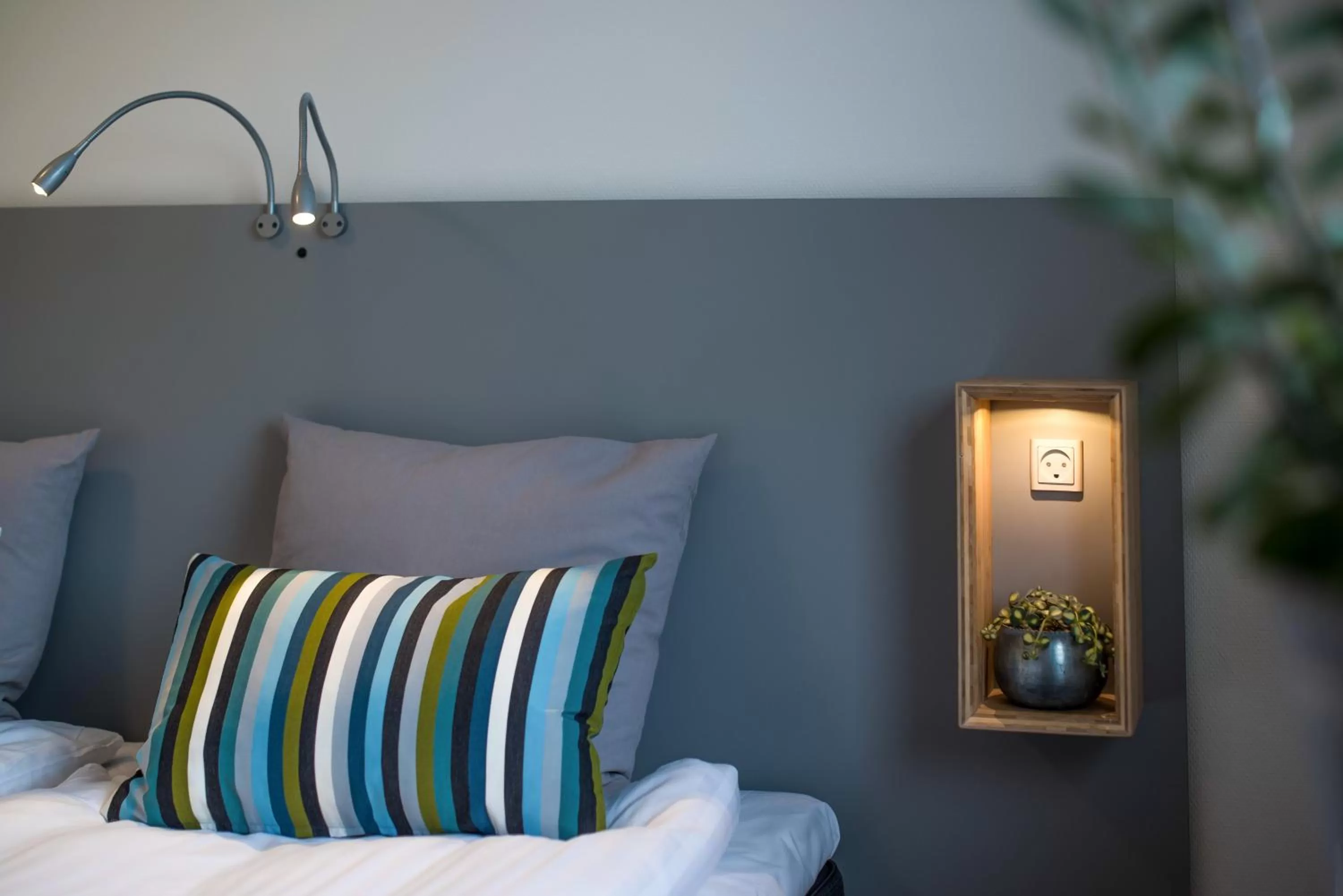 Bed in Refborg Hotel