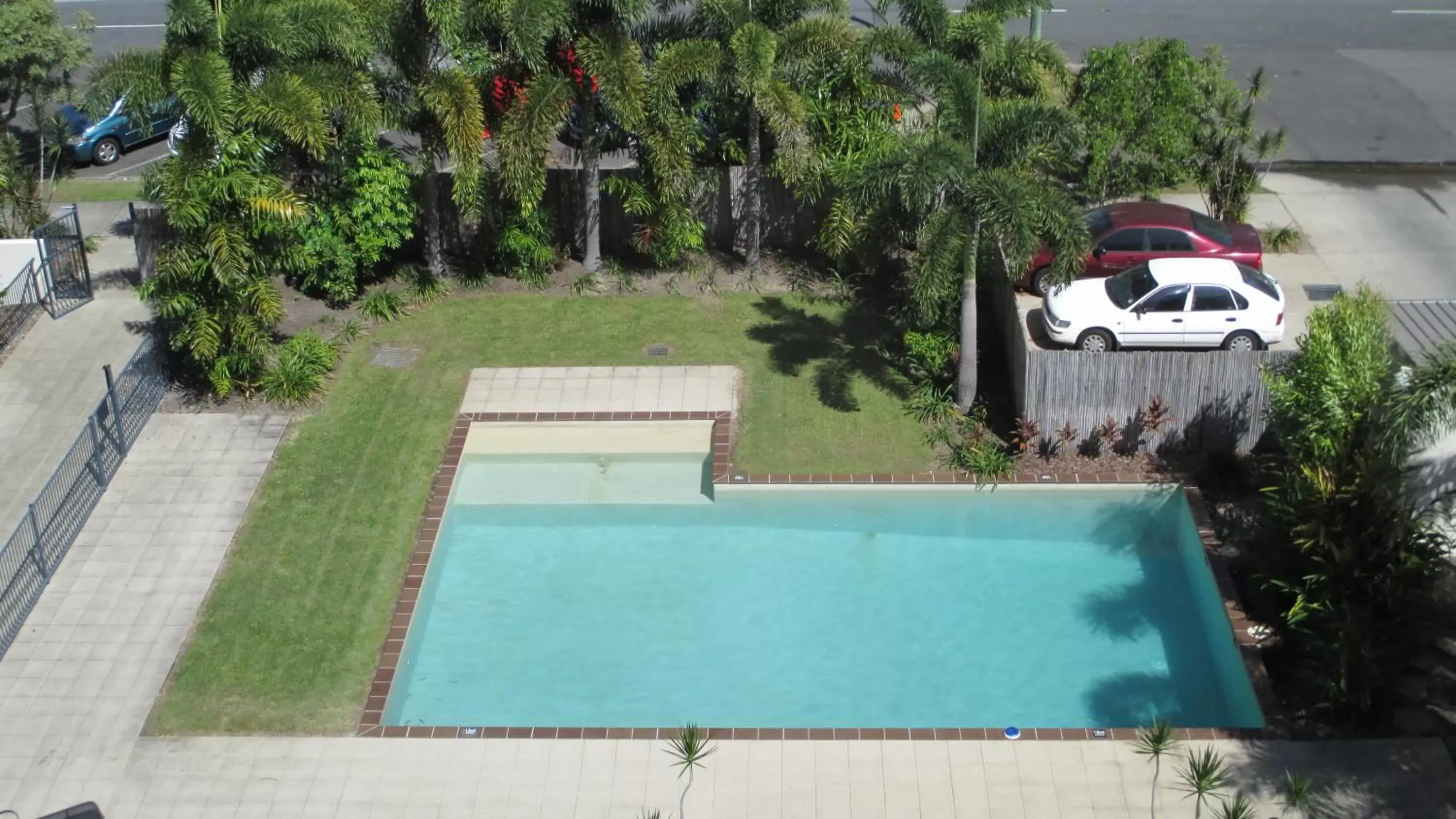 Pool View in Edge Apartments Cairns