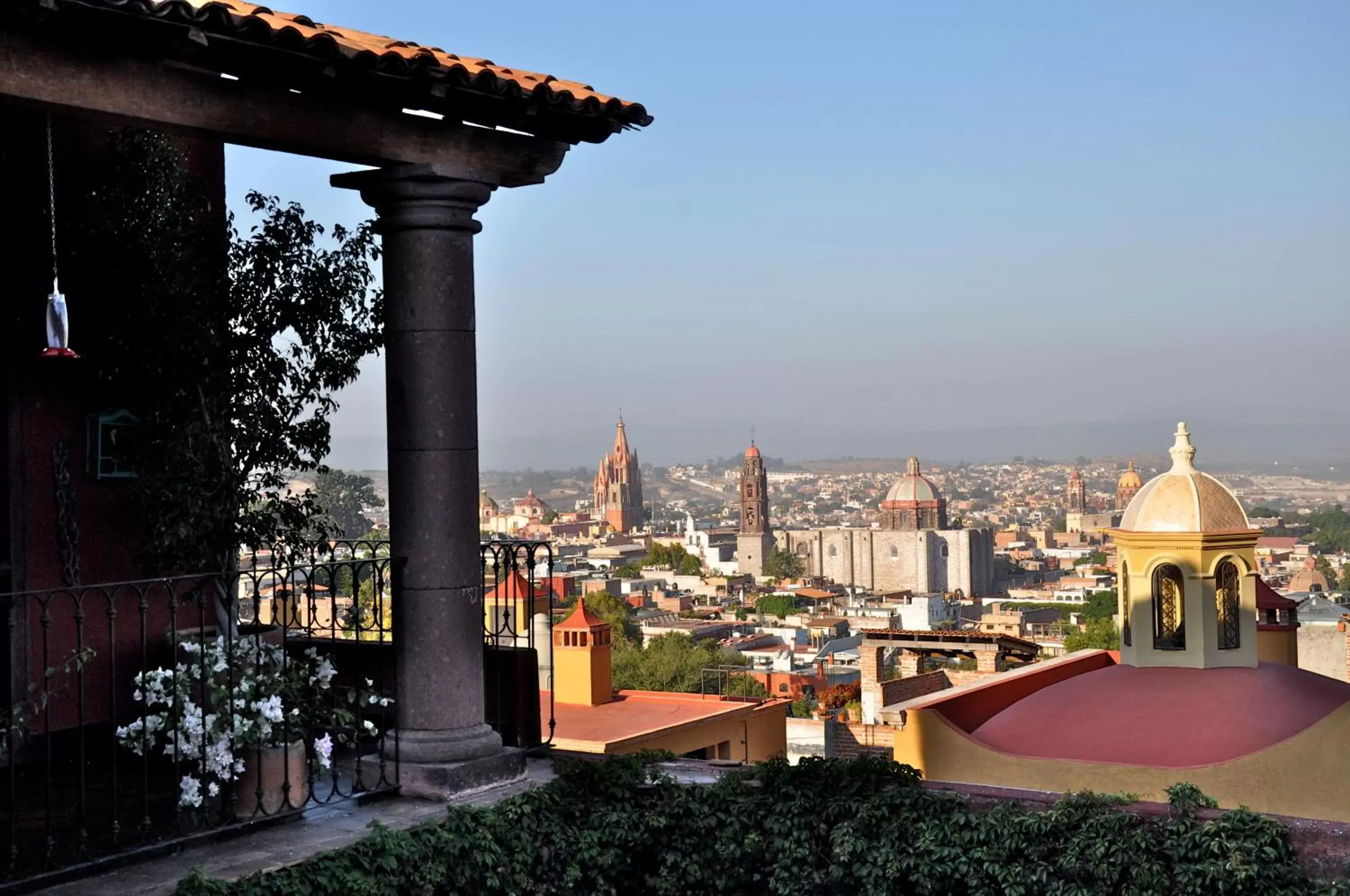 City view in Casa de la Cuesta B&B