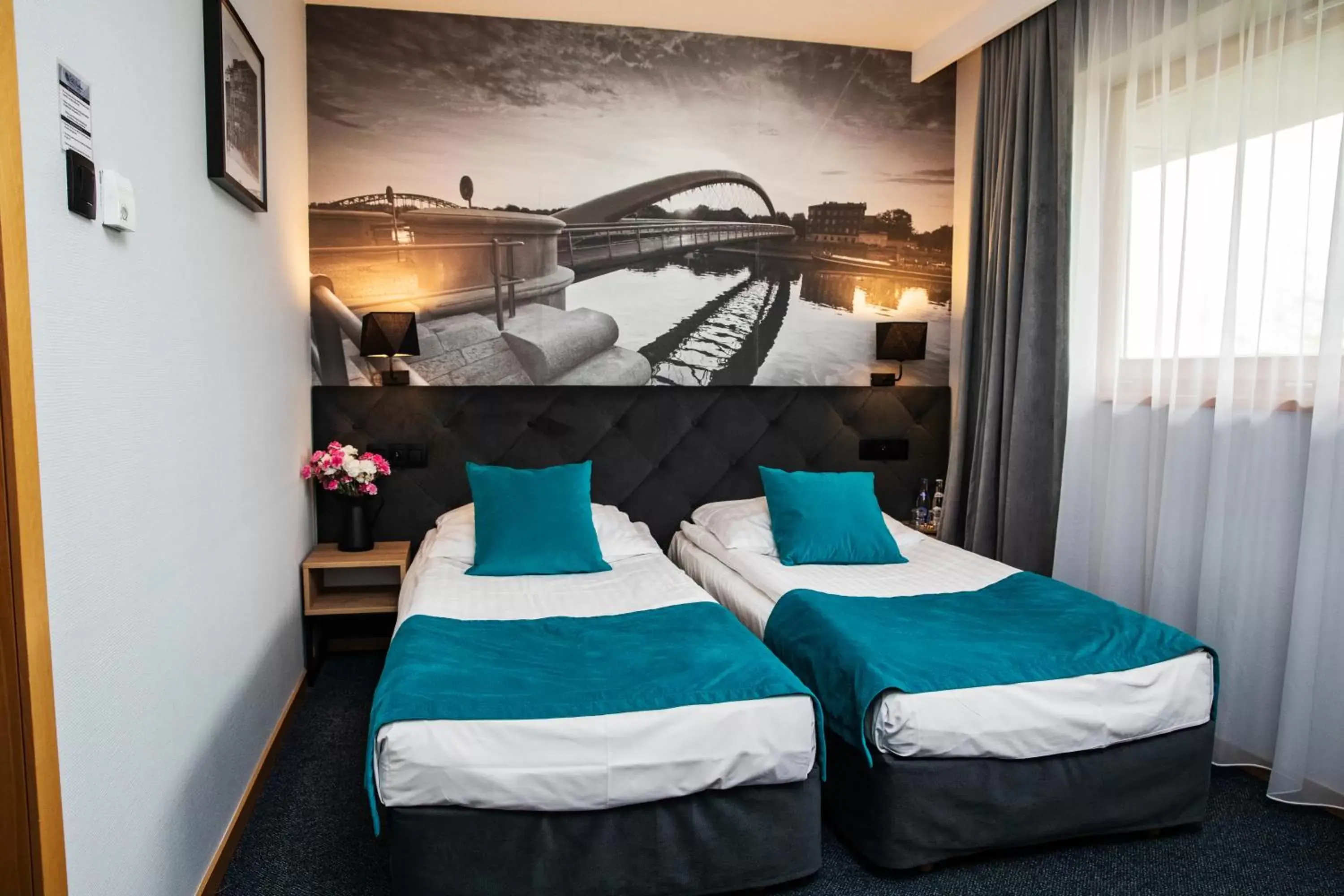 Bed in Hotel Pod Wawelem