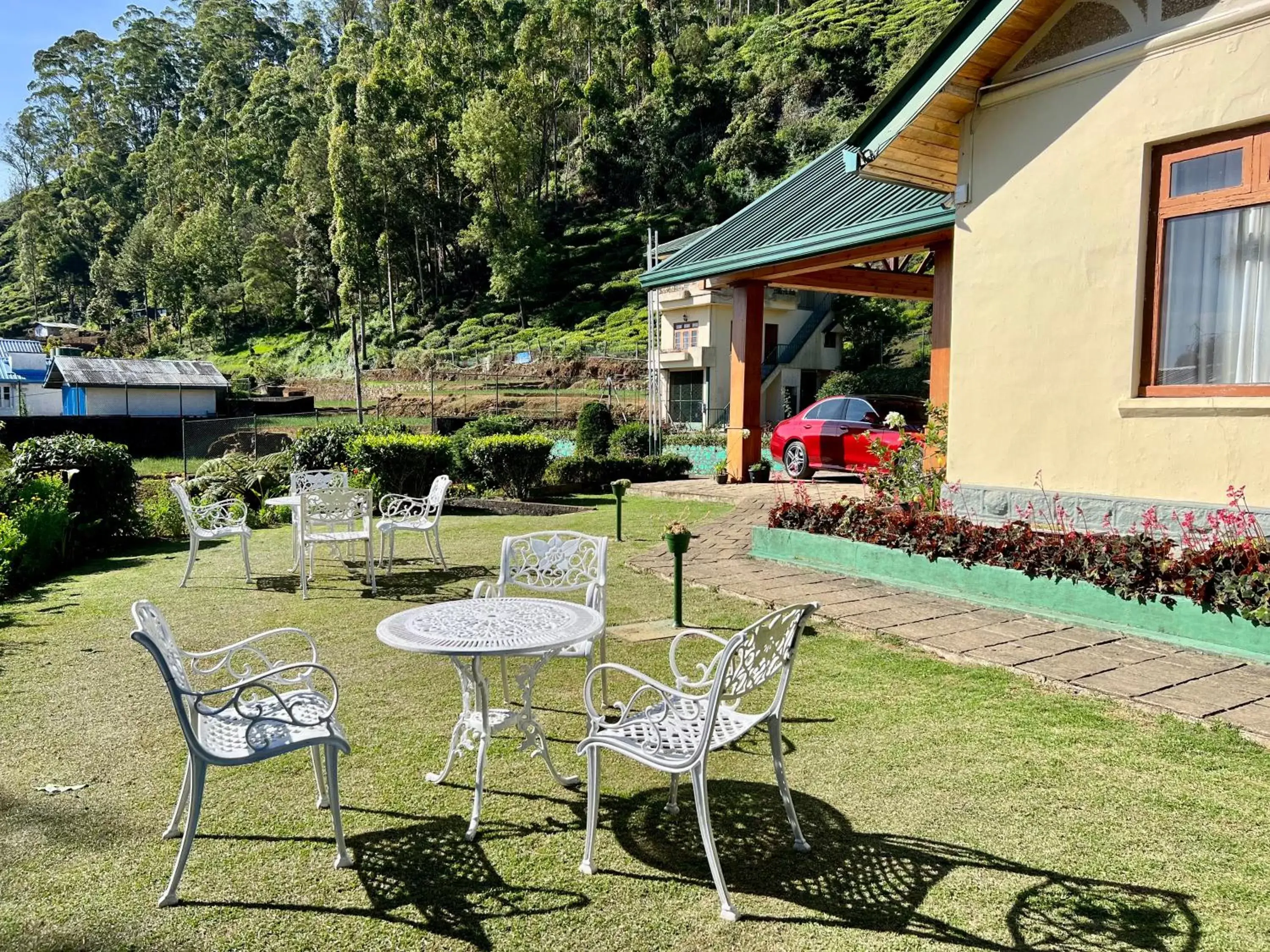 Garden in Tea Bush Hotel