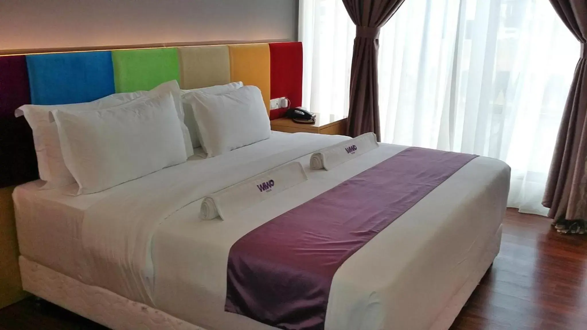 Bed in WIWO Hotel