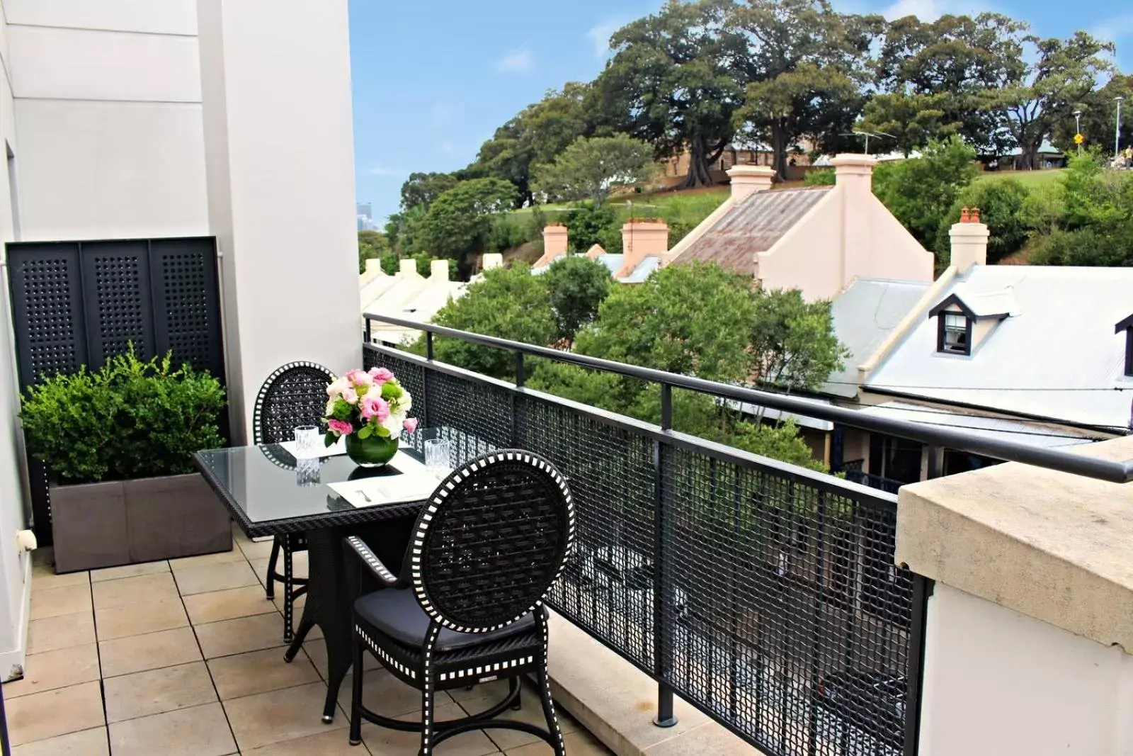 Balcony/Terrace in The Langham Sydney