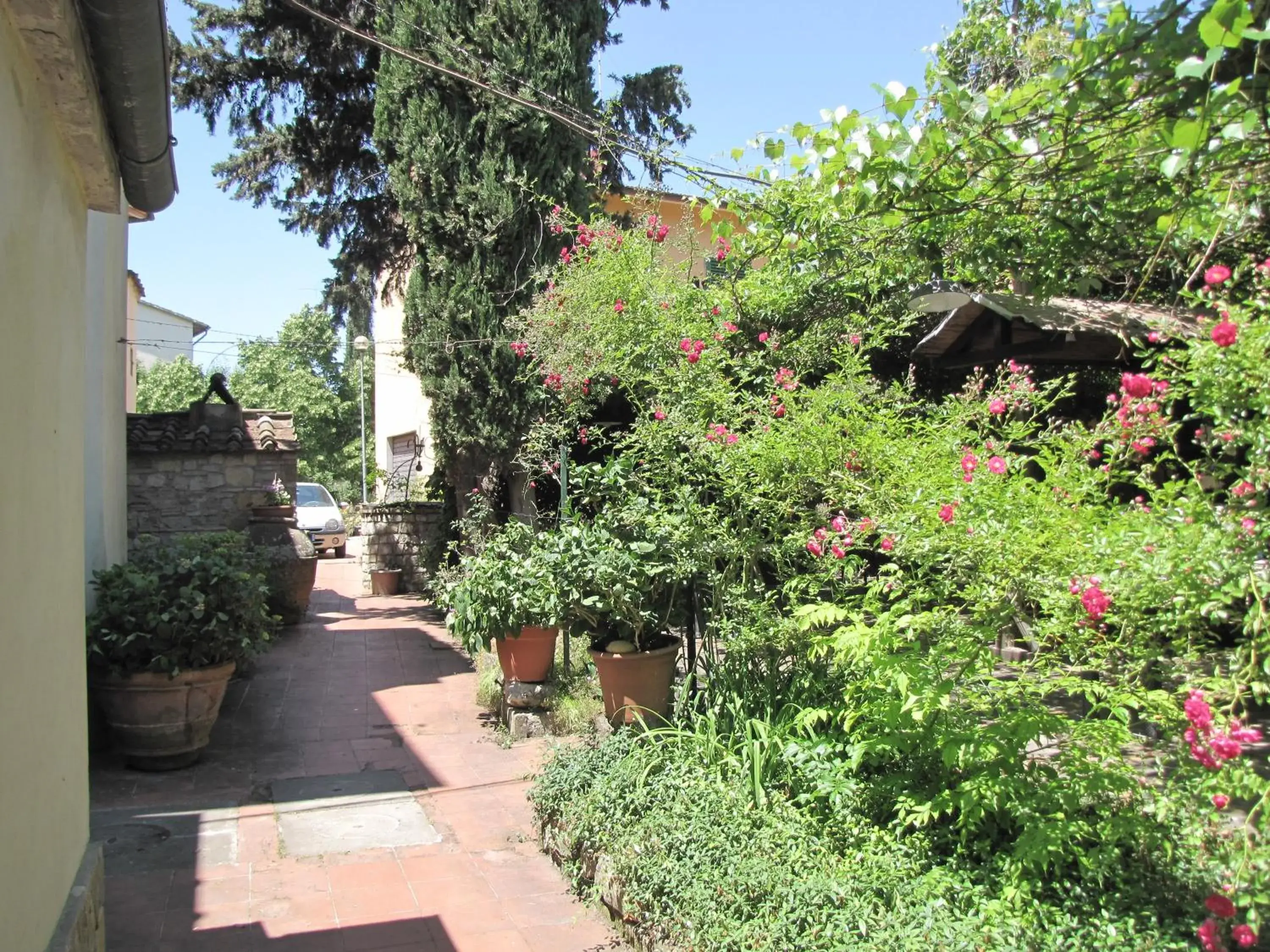 Garden view, Garden in Residence Casprini da Omero