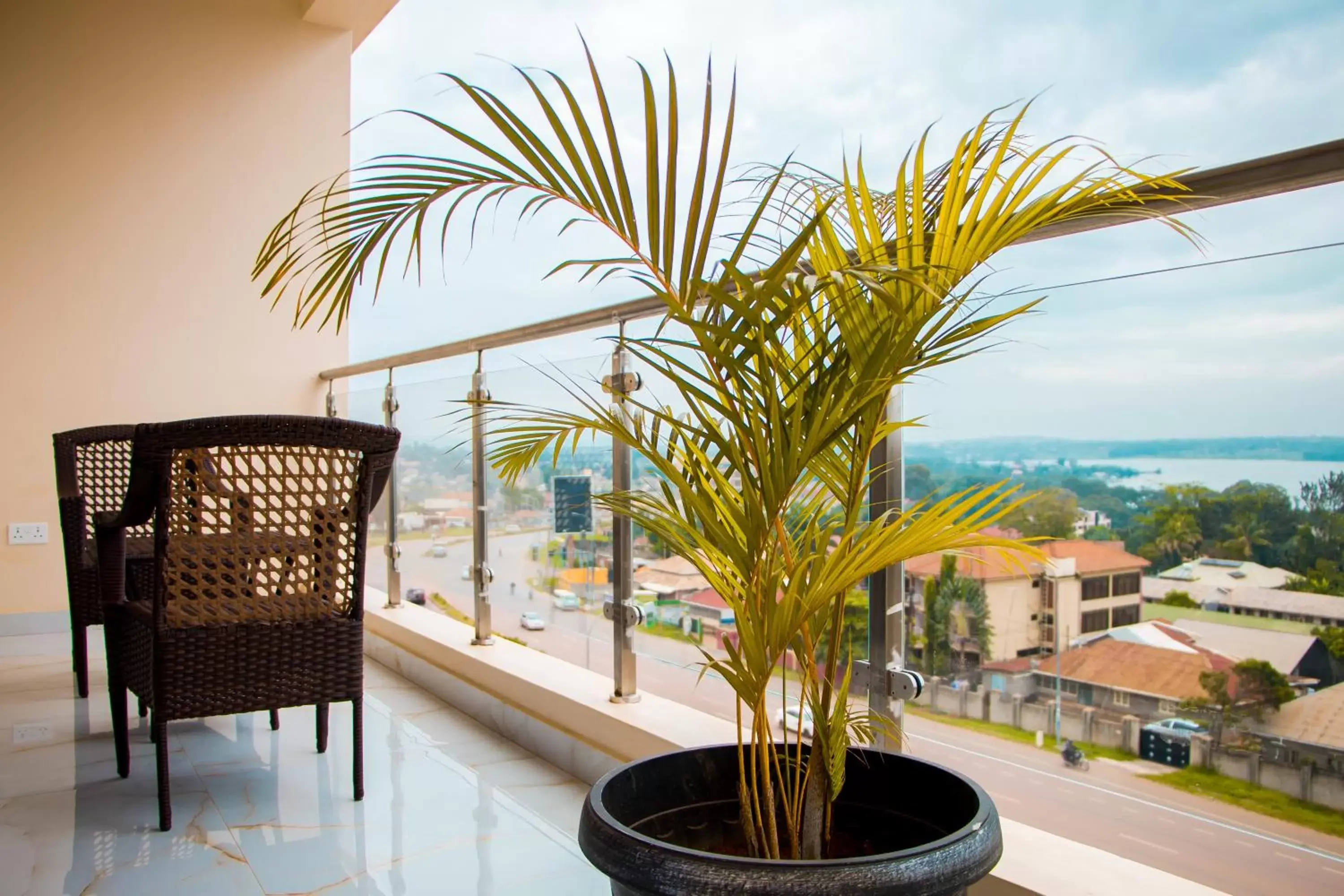 Lake view in Hotel Horizon Entebbe Lake view in Hotel Horizon Entebbe