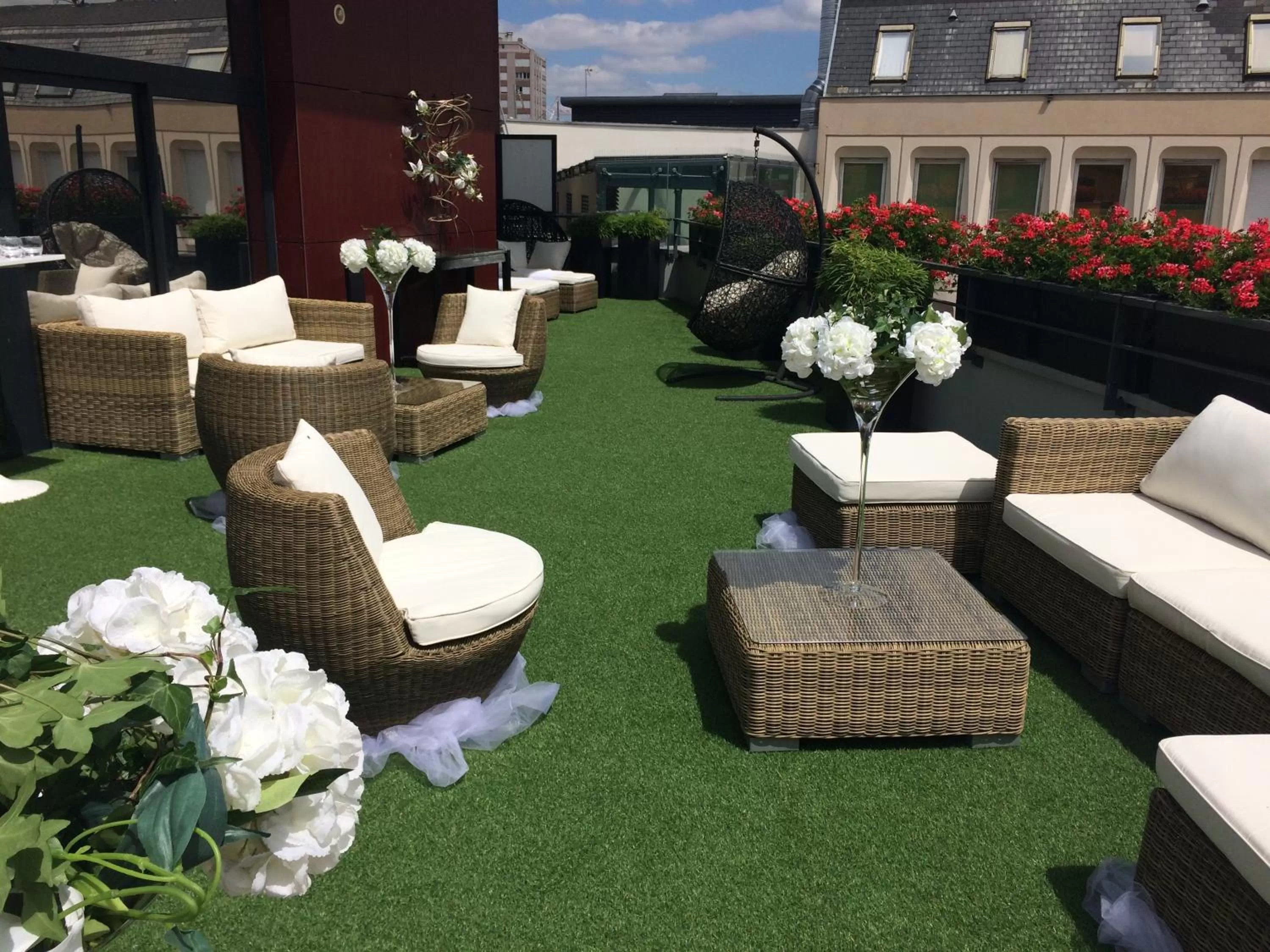 Balcony/Terrace in Best Western Plus Thionville Centre