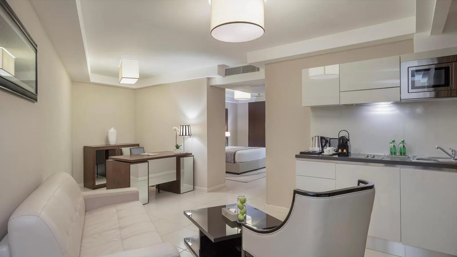 Seating area in Fraser Suites Abuja