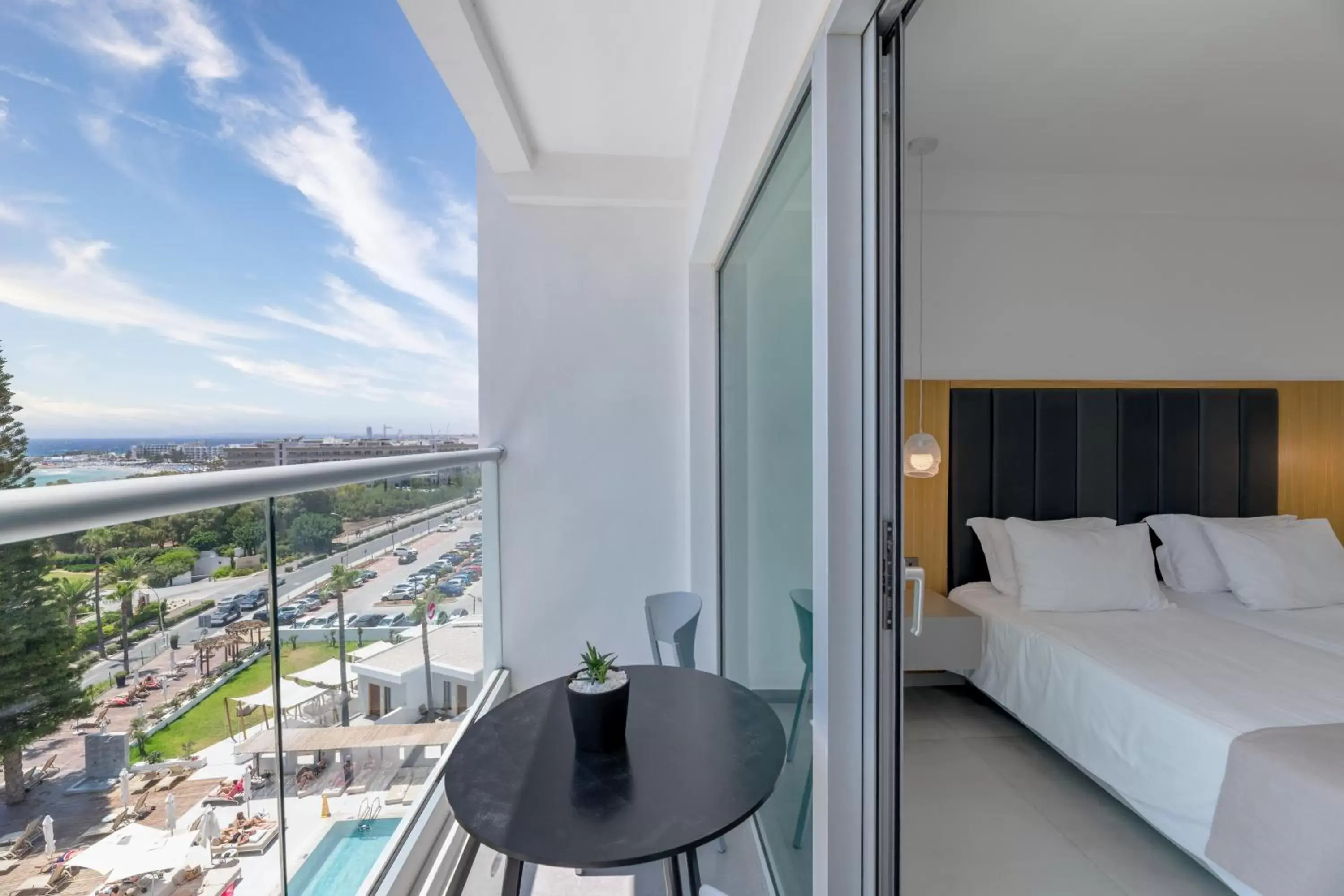 Balcony/Terrace in Napa Mermaid Hotel & Suites