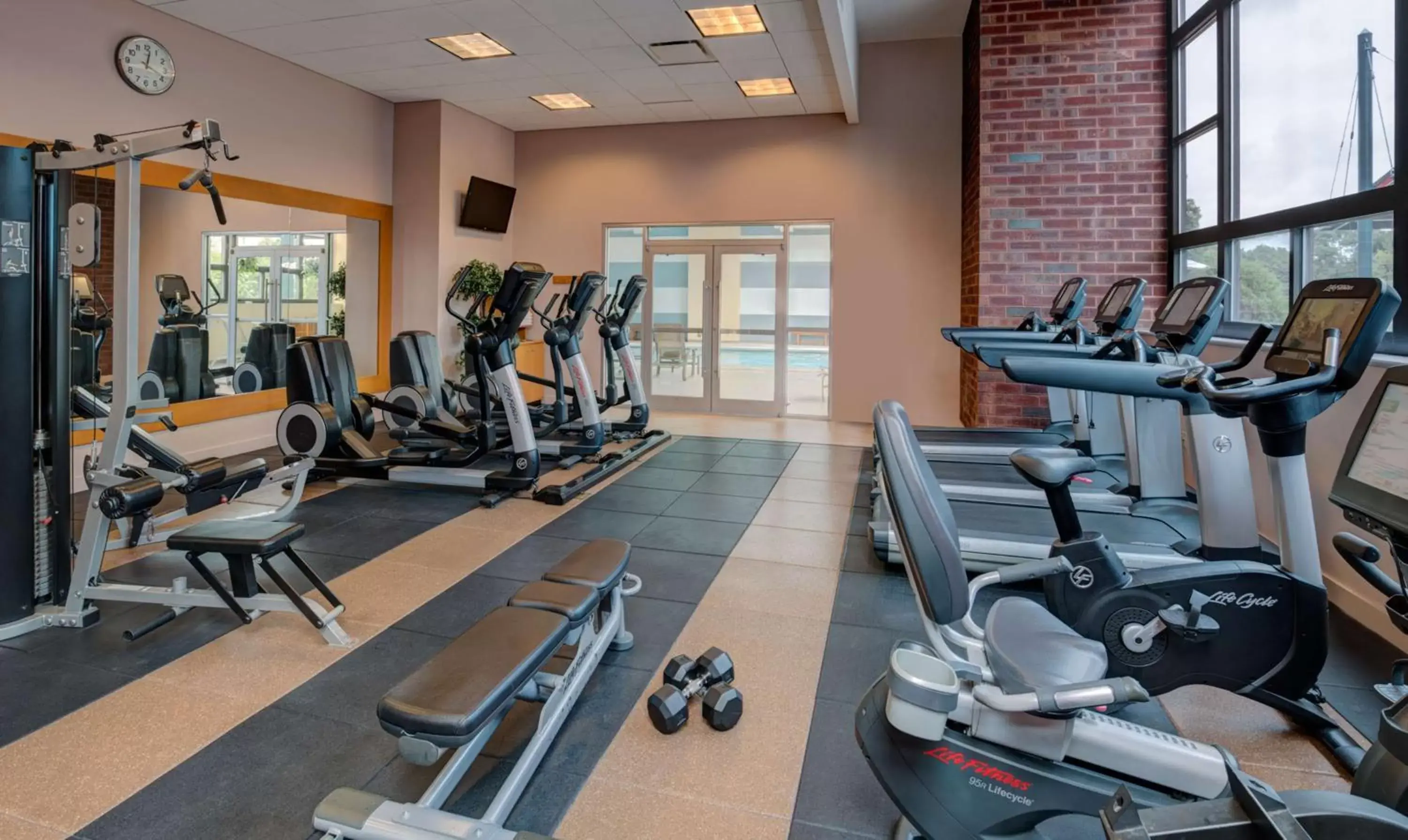 Fitness centre/facilities, Fitness Center/Facilities in The Saratoga Hilton