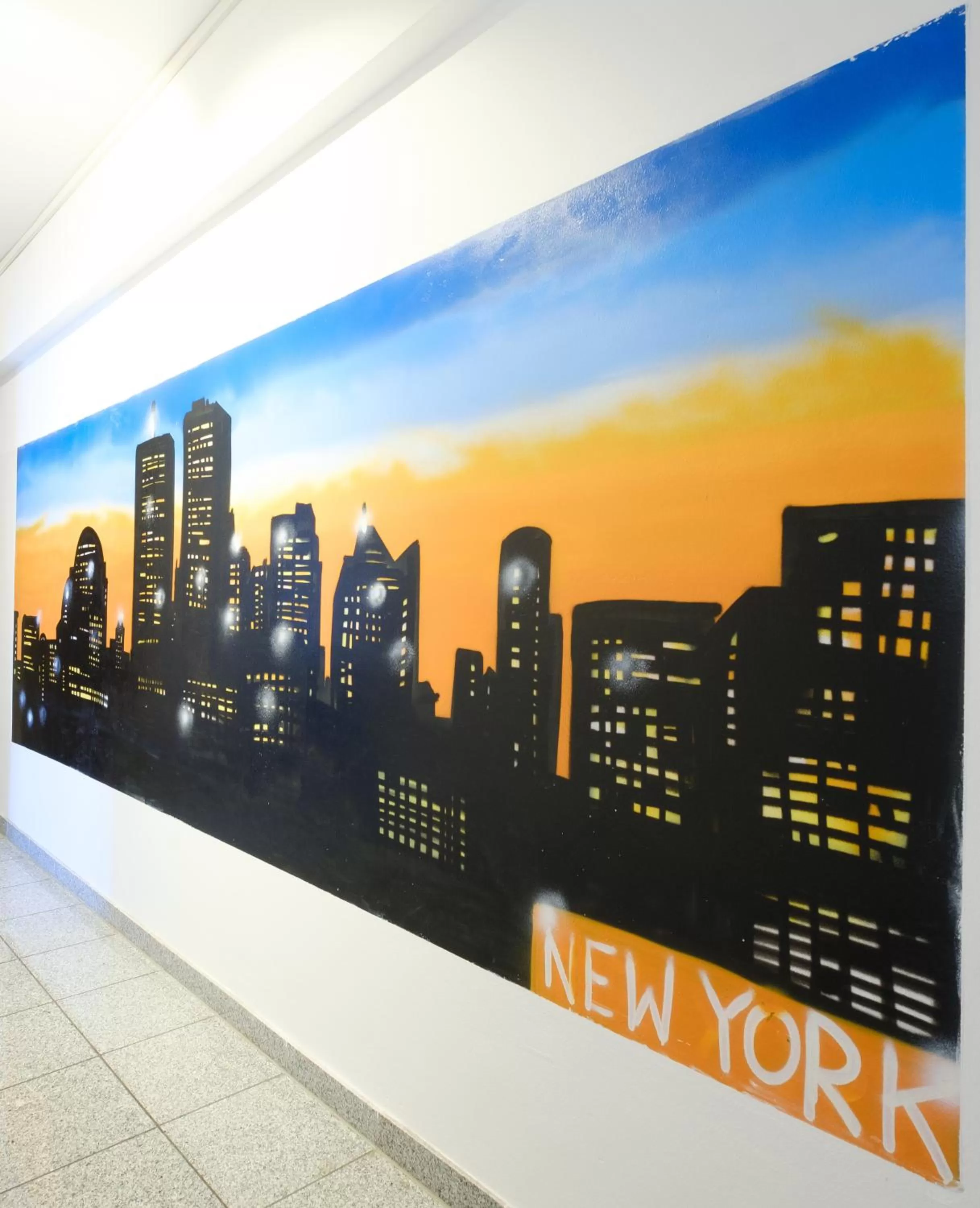 Decorative detail in art Hotel Körschen