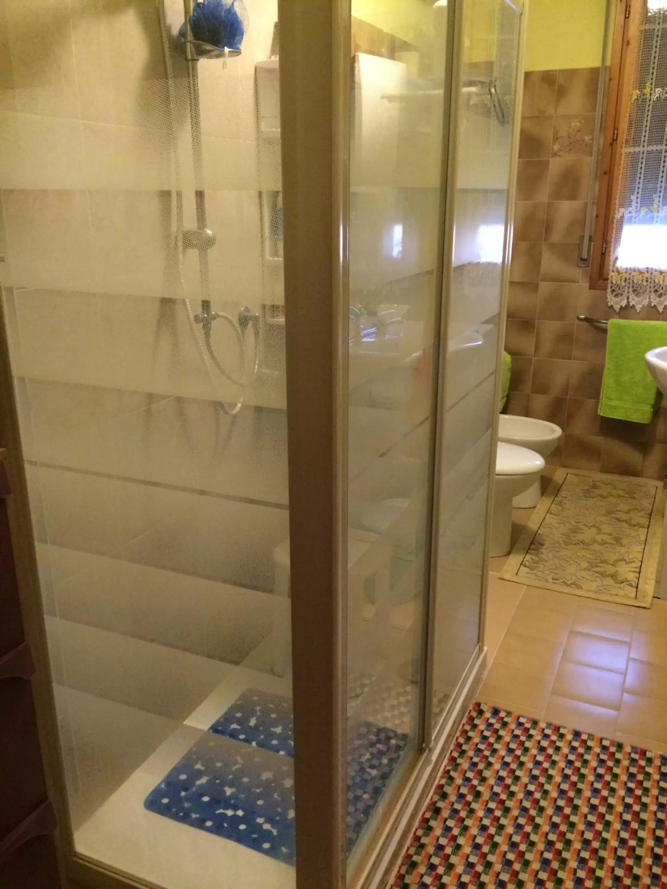 Shower, Bathroom in Bed & Breakfast Da Eliana