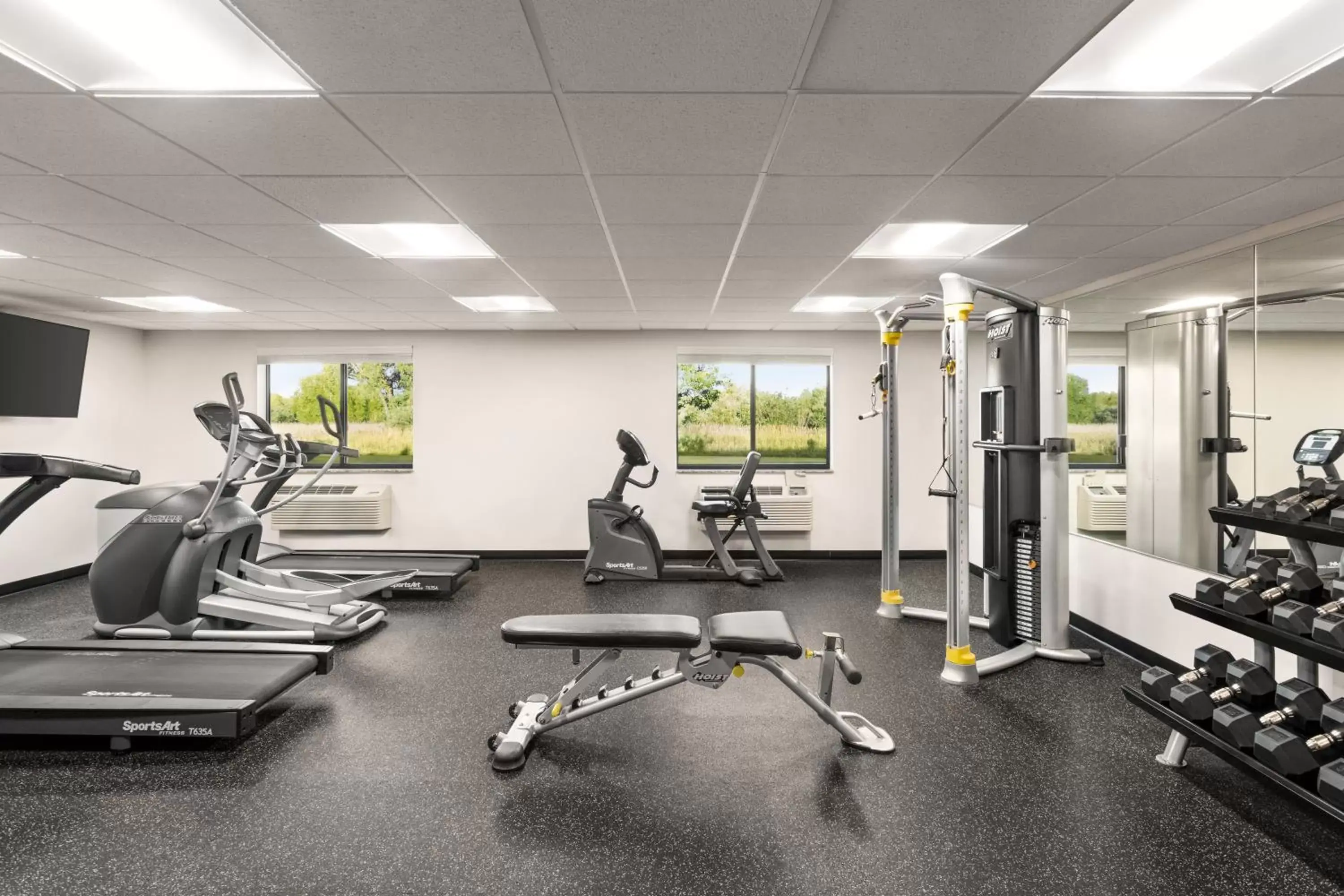 Fitness centre/facilities, Fitness Center/Facilities in AmericInn by Wyndham Baudette